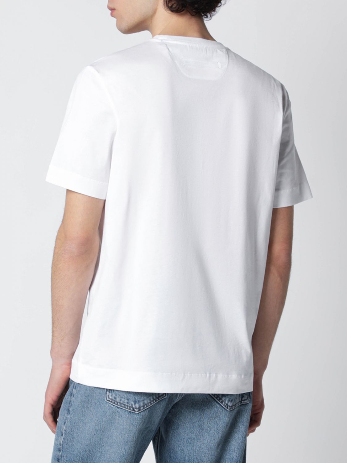 Ermenegildo Zegna Zegna T-Shirt Men White Size US L / EU 52-54 / 3 - 3 Thumbnail