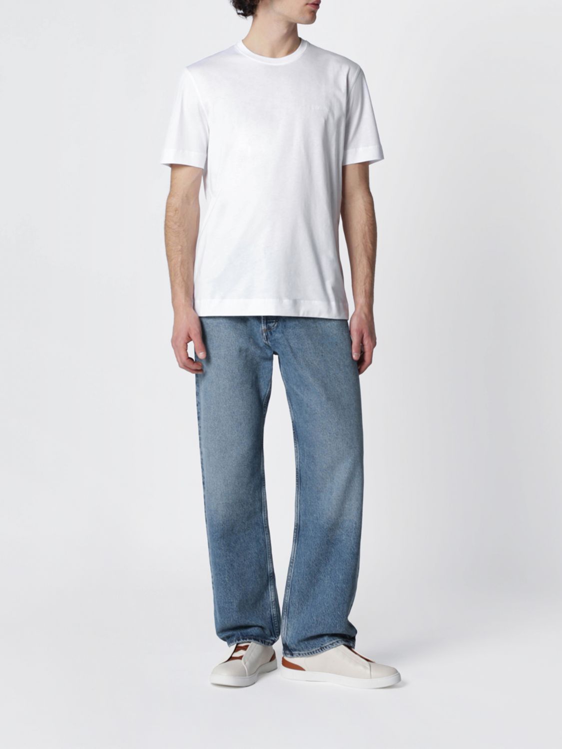 Ermenegildo Zegna Zegna T-Shirt Men White Size US XXL / EU 58 / 5 - 2 Thumbnail