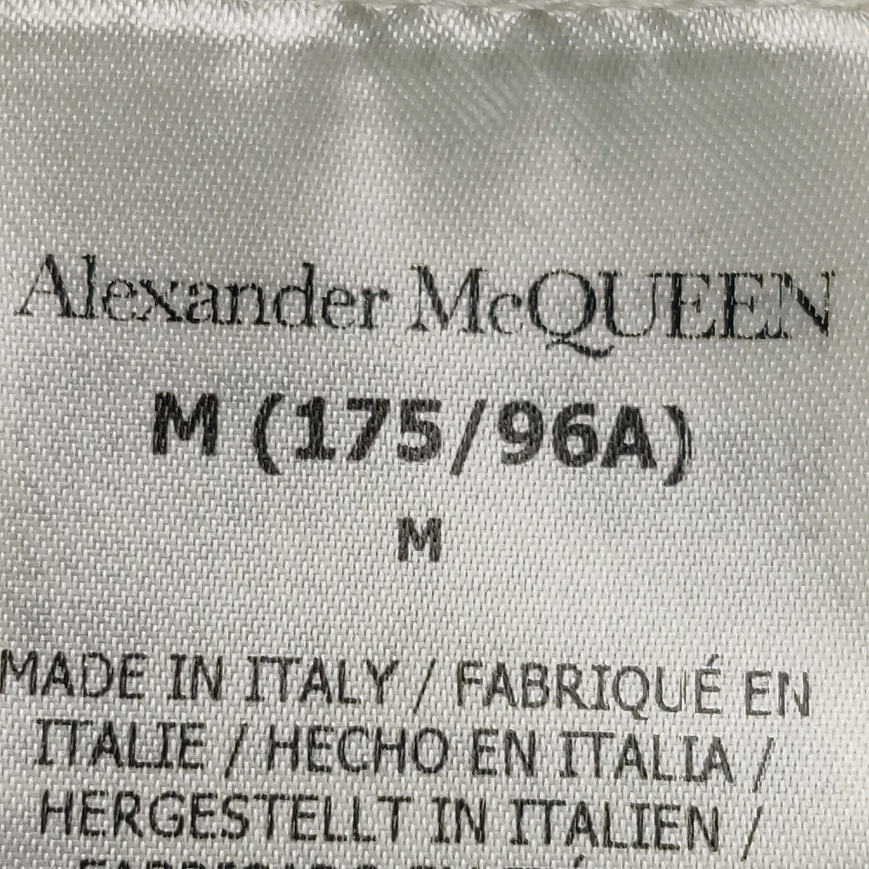 Alexander McQueen Alexander McQueen Men m Short Sleeve Shirts Size US M / EU 48-50 / 2 - 6 Thumbnail