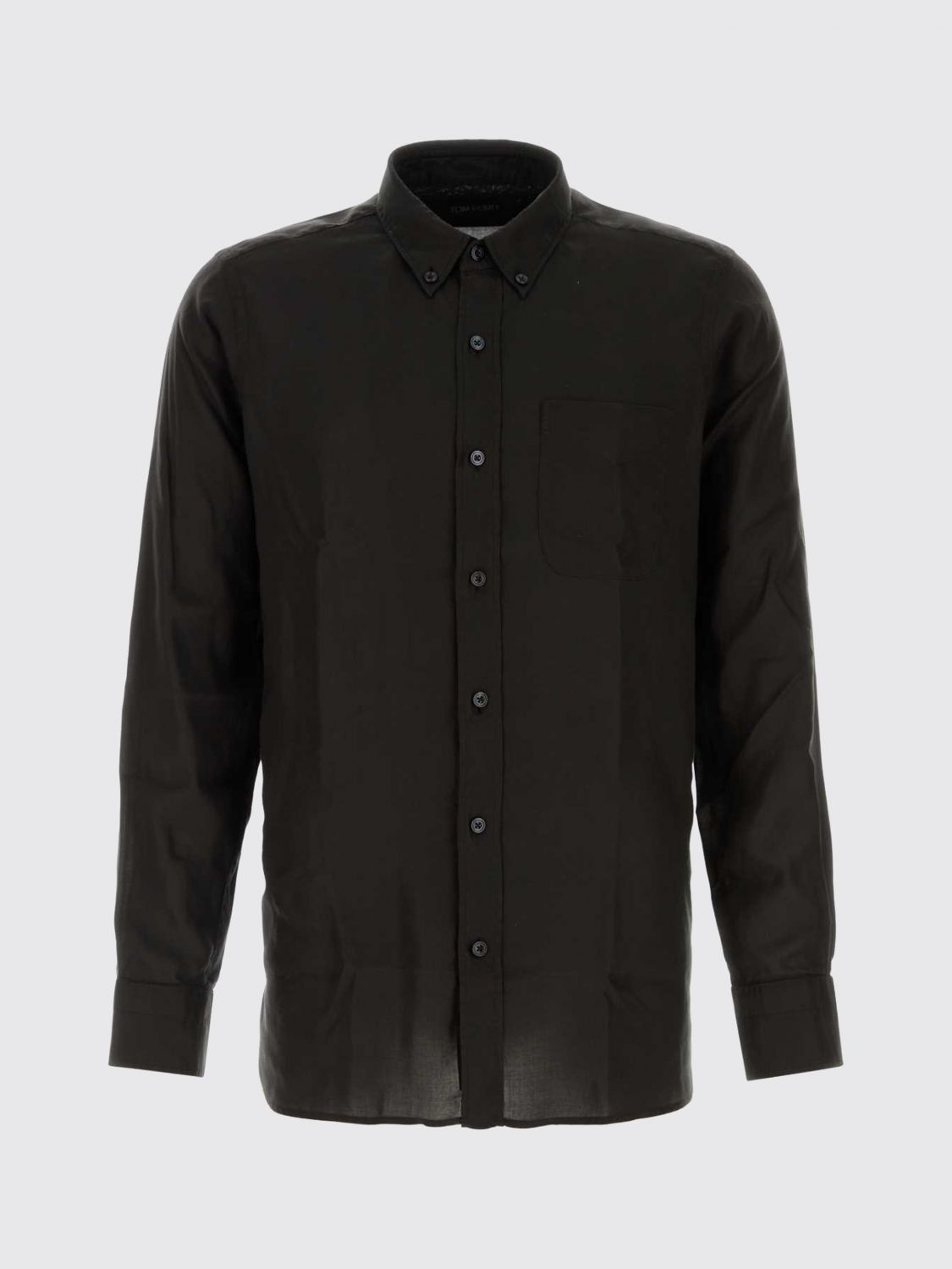 Tom Ford Tom Ford Shirt Men Black Size US L / EU 52-54 / 3 - 2 Thumbnail