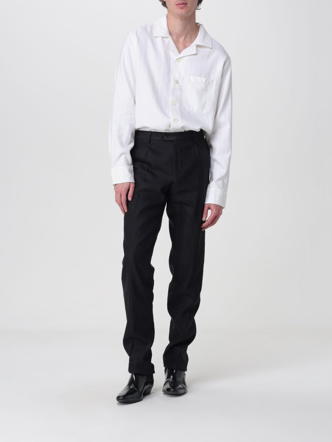 Tom Ford Tom Ford Shirt Men Beige Size US XL / EU 56 / 4 - 2 Thumbnail