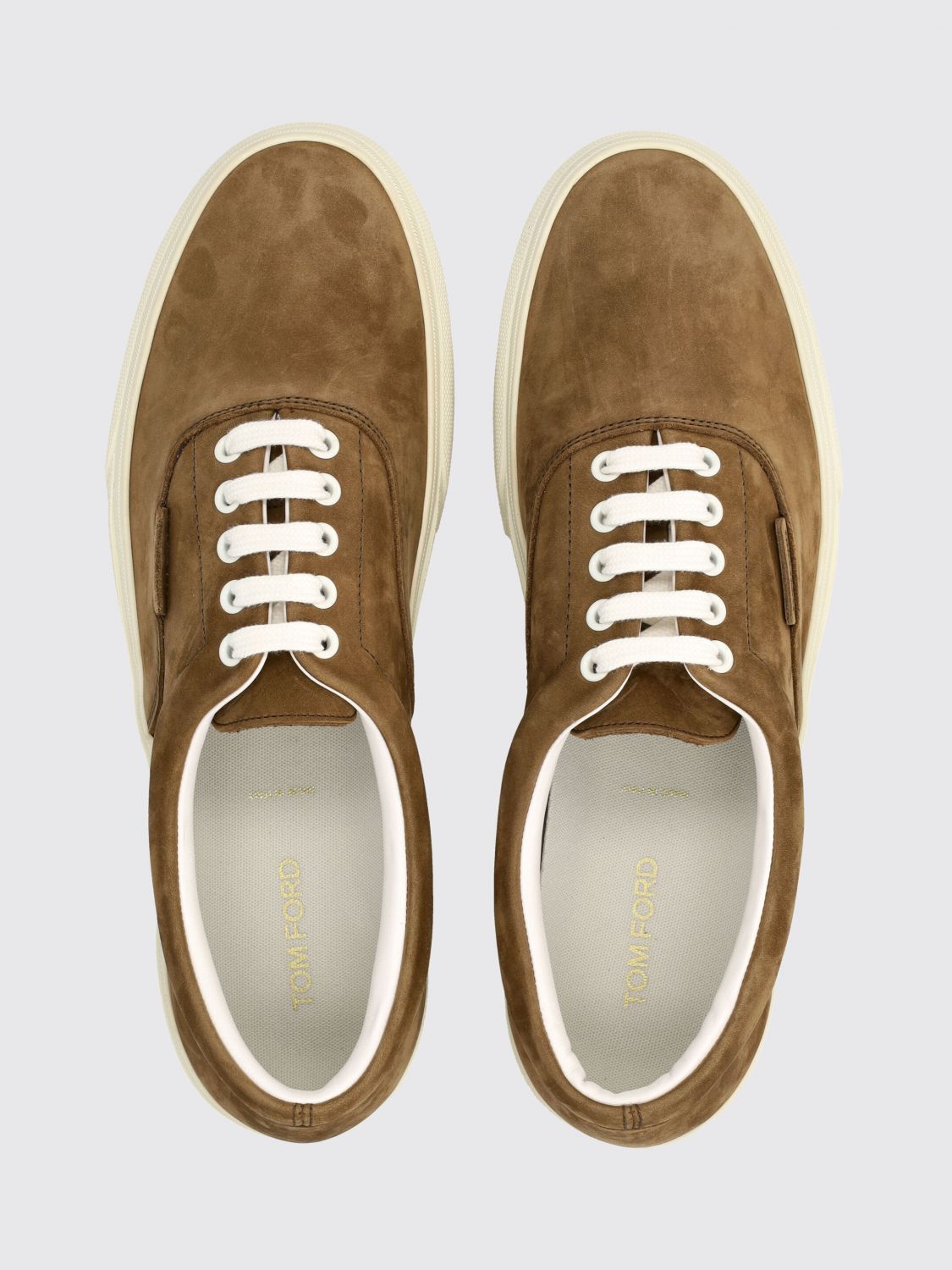 Tom Ford Tom Ford Sneakers Men Olive Size US 11 / EU 44 - 3 Thumbnail