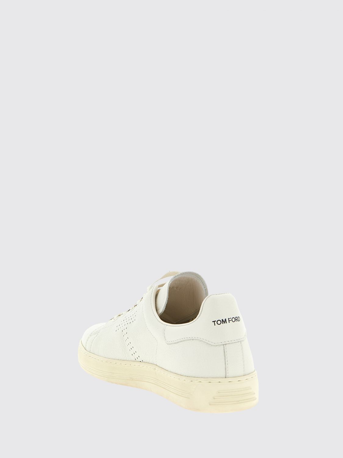 Tom Ford Tom Ford Sneakers Men White Size US 7 / EU 40 - 3 Thumbnail