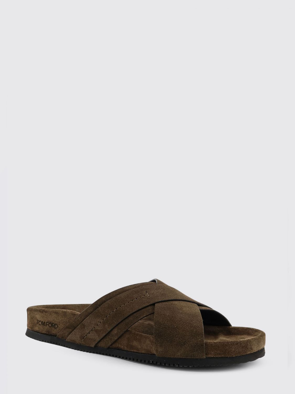 Tom Ford Tom Ford Sandals Men Kaki Size US 11 / EU 44 - 2 Thumbnail