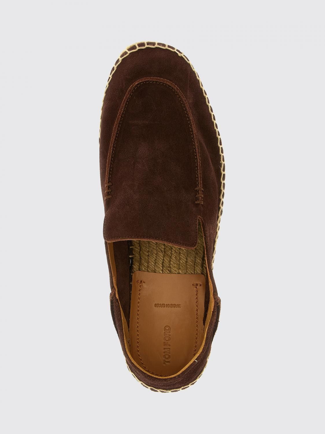 Tom Ford Tom Ford Espadrille Men Brown Size US 12 / EU 45 - 4 Thumbnail