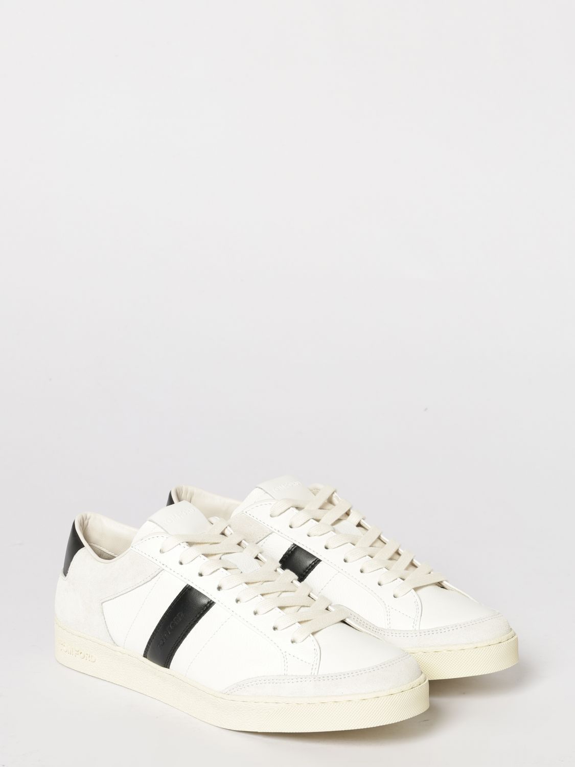 Tom Ford Tom Ford Sneakers Men White Size US 10 / EU 43 - 2 Thumbnail