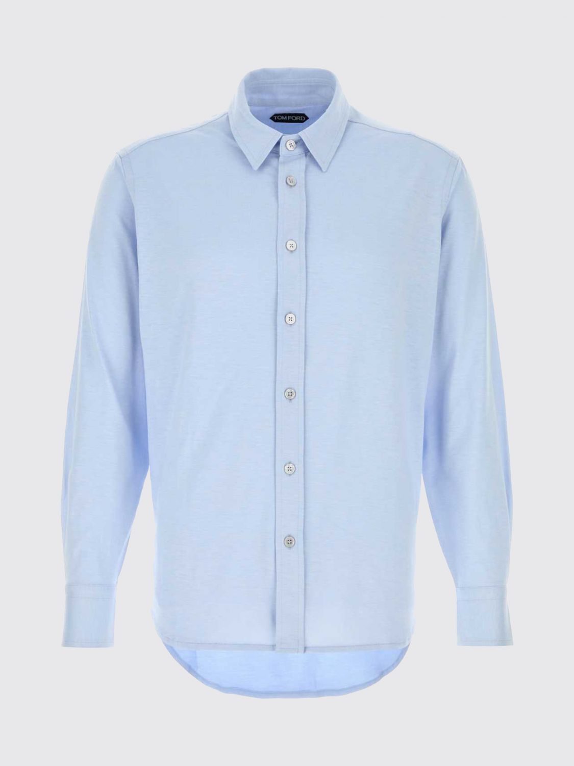 Tom Ford Tom Ford Shirt Men Blue Size US M / EU 48-50 / 2 - 2 Thumbnail