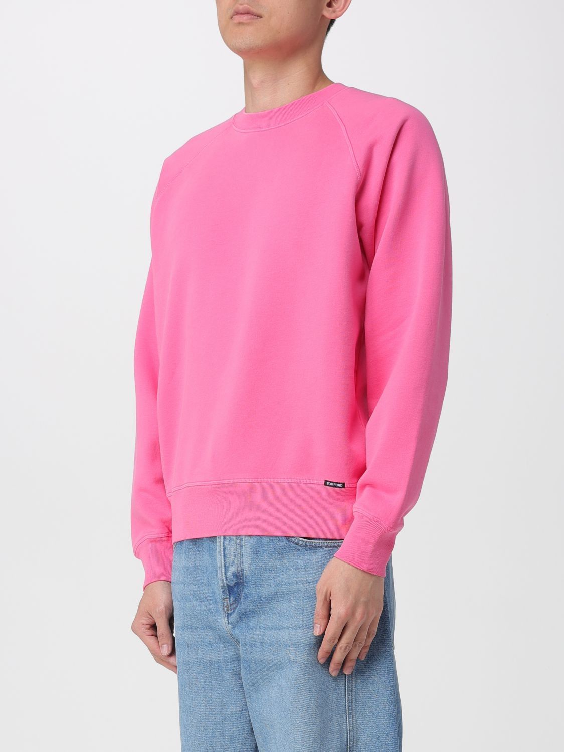 Tom Ford Tom Ford Sweatshirt Men Fuchsia Size US M / EU 48-50 / 2 - 4 Thumbnail