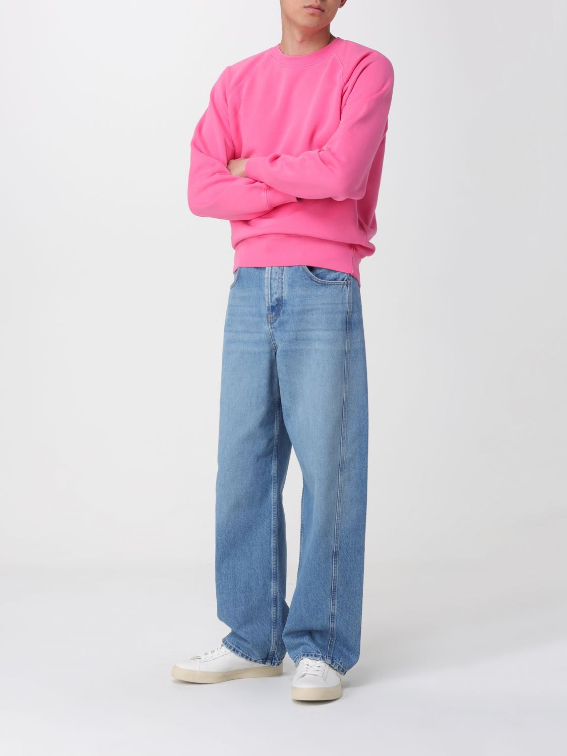 Tom Ford Tom Ford Sweatshirt Men Fuchsia Size US L / EU 52-54 / 3 - 2 Thumbnail
