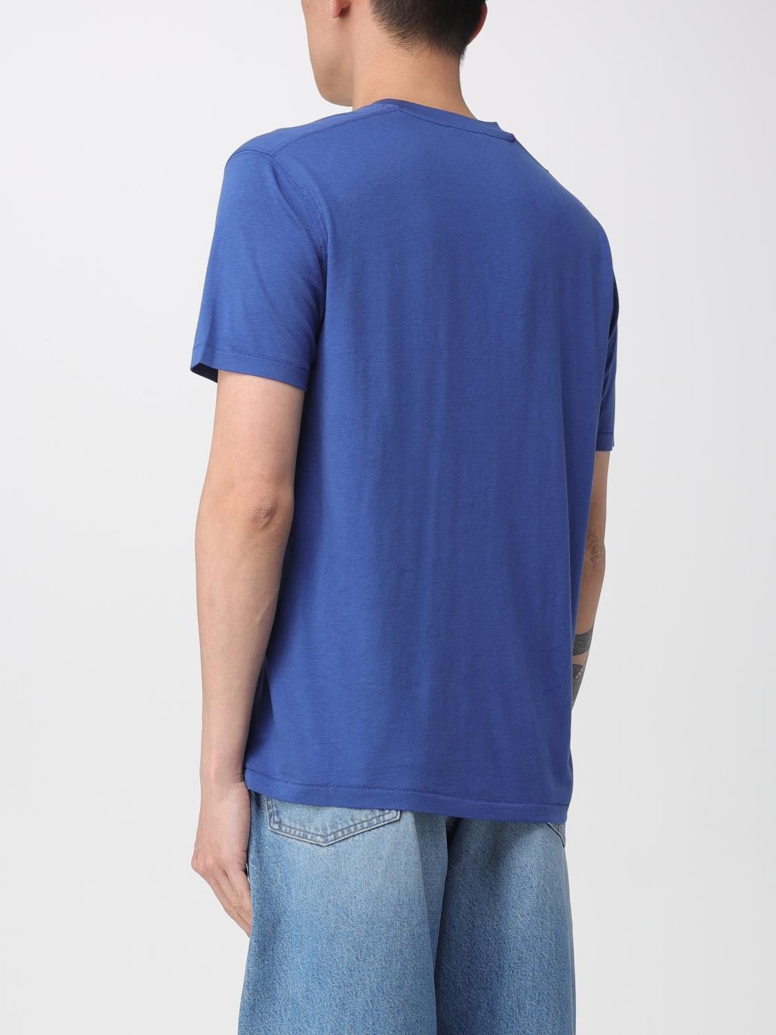 Tom Ford Tom Ford T-Shirt Men Blue Size US L / EU 52-54 / 3 - 2 Thumbnail