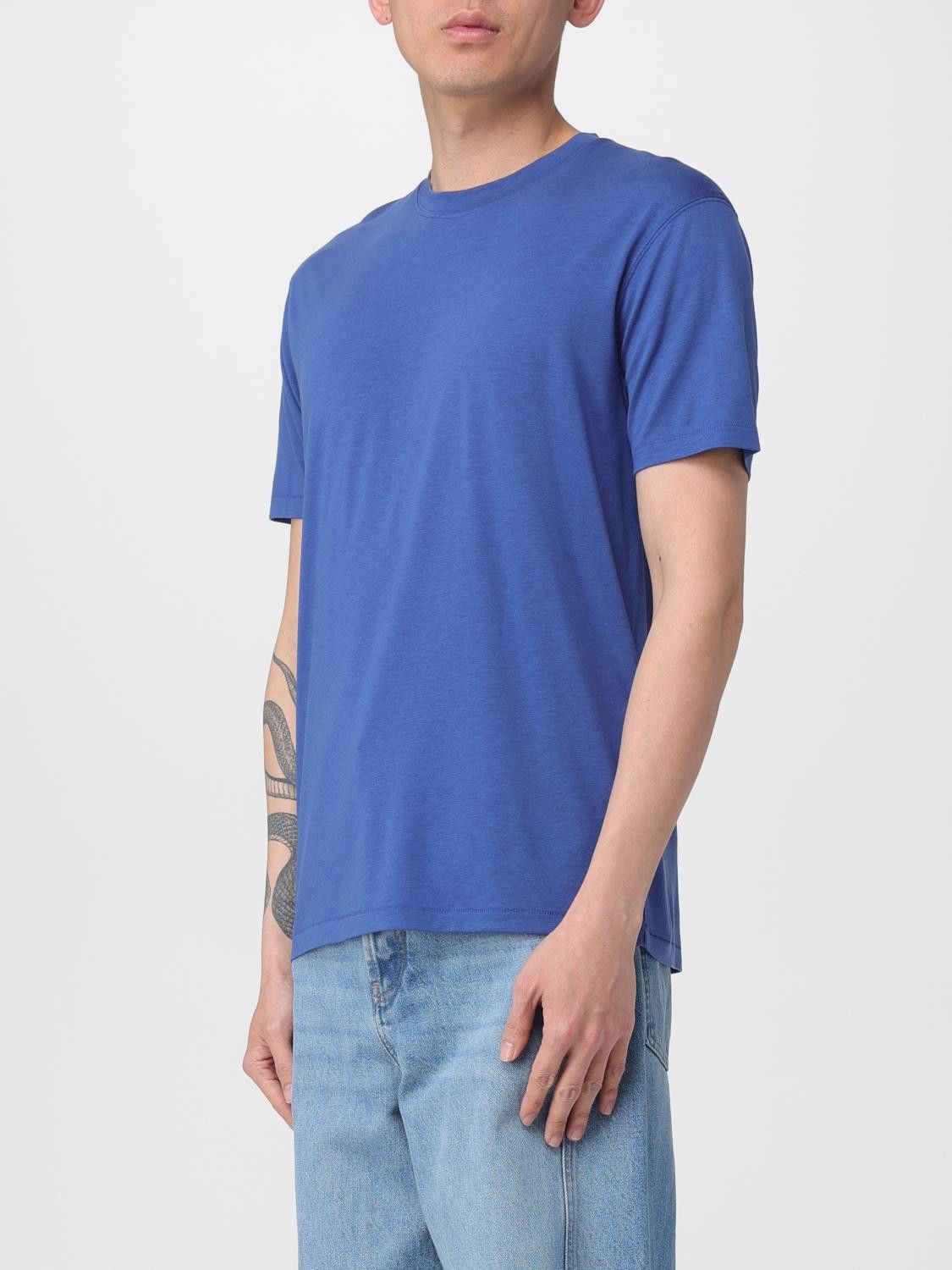 Tom Ford Tom Ford T-Shirt Men Blue Size US XXL / EU 58 / 5 - 3 Thumbnail