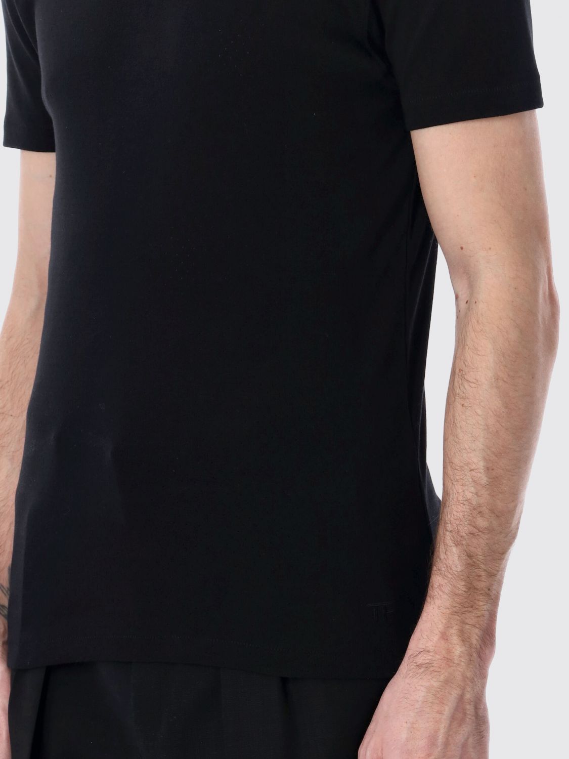 Tom Ford Tom Ford T-Shirt Men Black Size US XXL / EU 58 / 5 - 3 Thumbnail