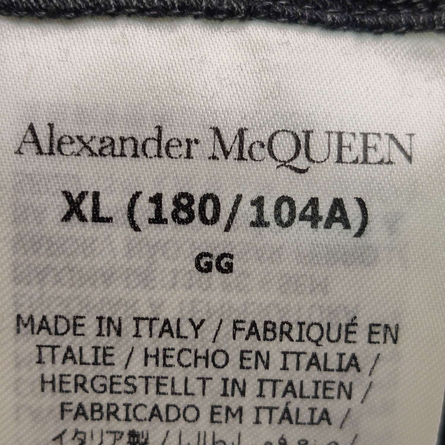 Alexander McQueen Alexander McQueen Men xl Short Sleeve Shirts Size US XL / EU 56 / 4 - 6 Thumbnail