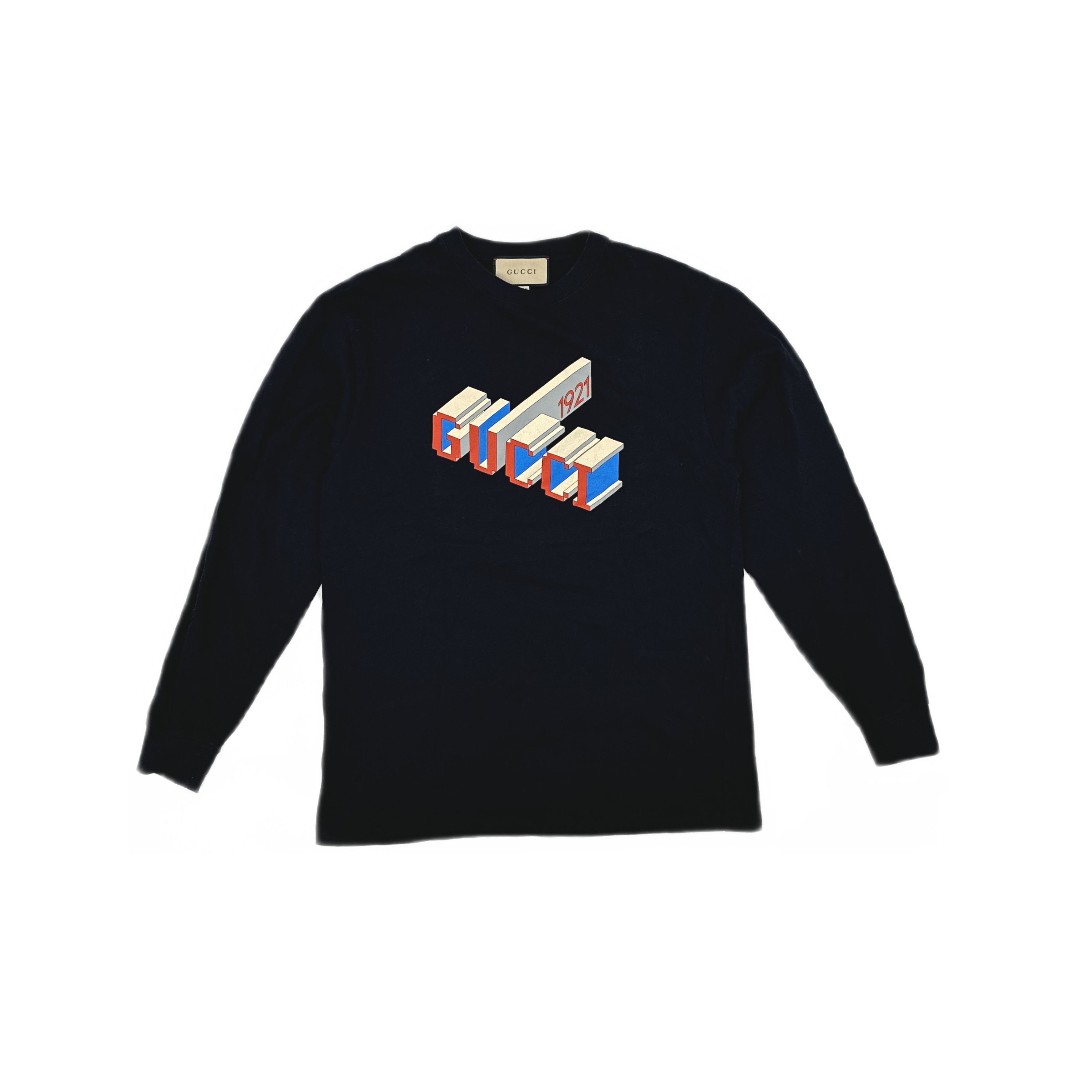 Gucci Gucci 1921 Graphic Long Sleeve T-Shirt XS Size US XS / EU 42 / 0 - 2 Thumbnail