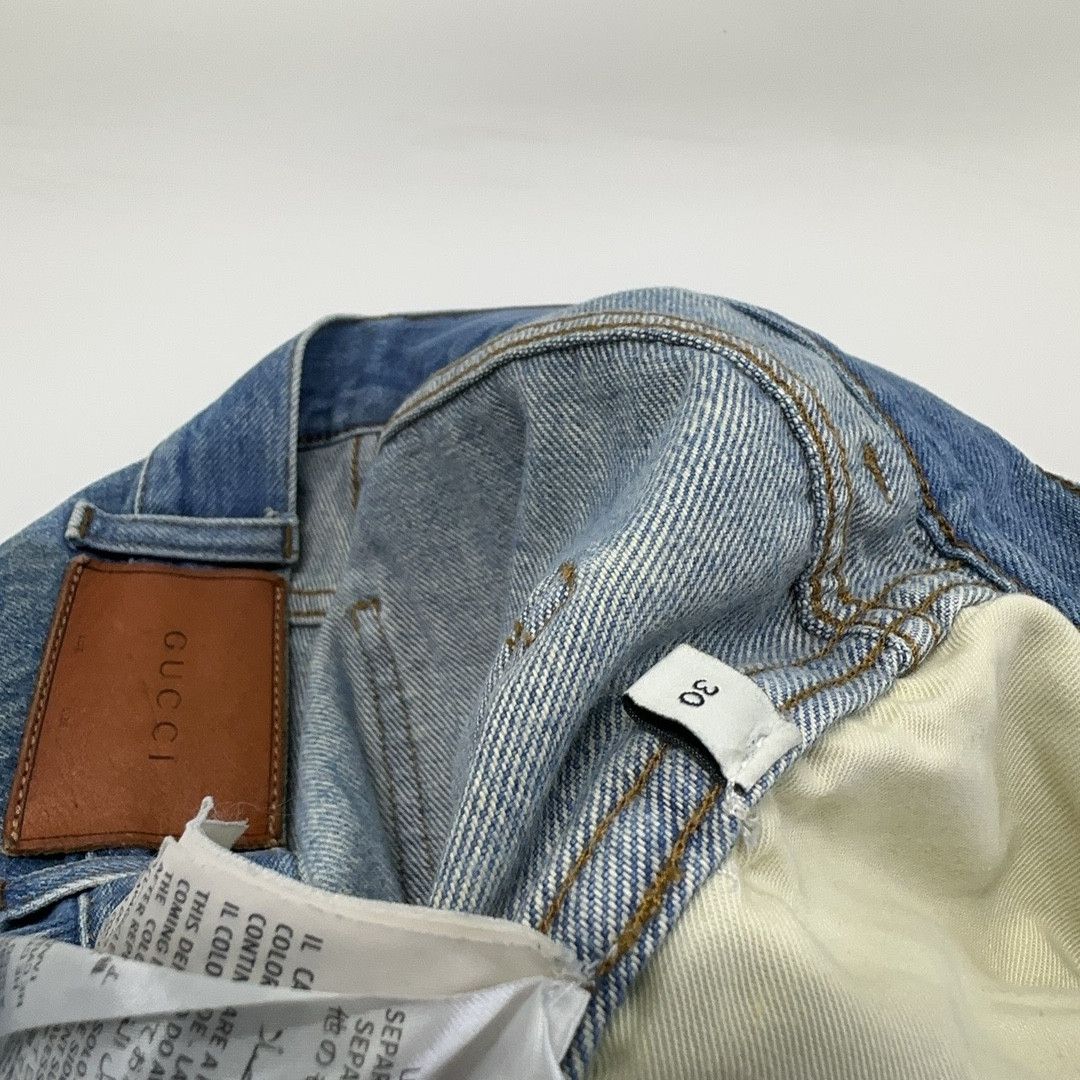 Gucci Gucci Embroidered Patch Denim Jeans 30 Size US 30 / EU 46 - 5 Thumbnail