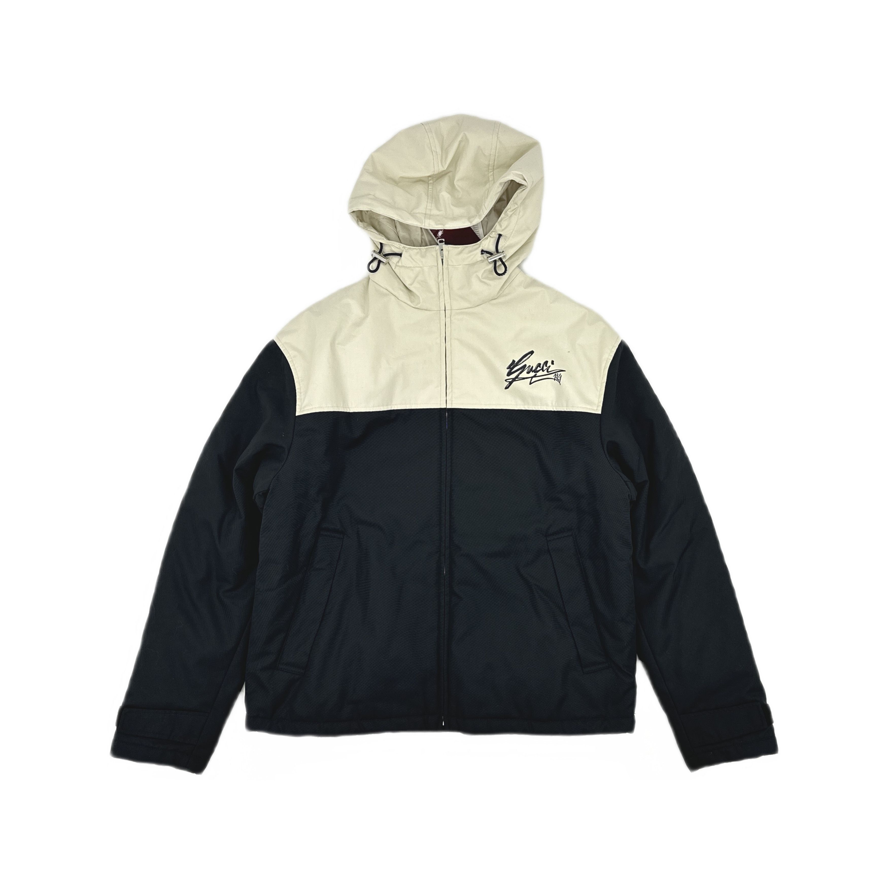 Gucci Gucci 2024 Color-Block Zip Hooded Jacket Size 48 Size US M / EU 48-50 / 2 - 2 Thumbnail