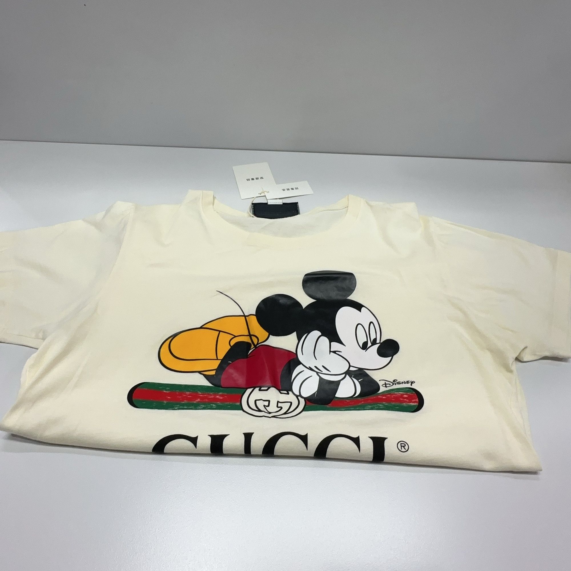 Gucci Gucci x Disney 2020 Mickey Mouse Logo T-Shirt S Size S / US 4 / IT 40 - 7 Thumbnail