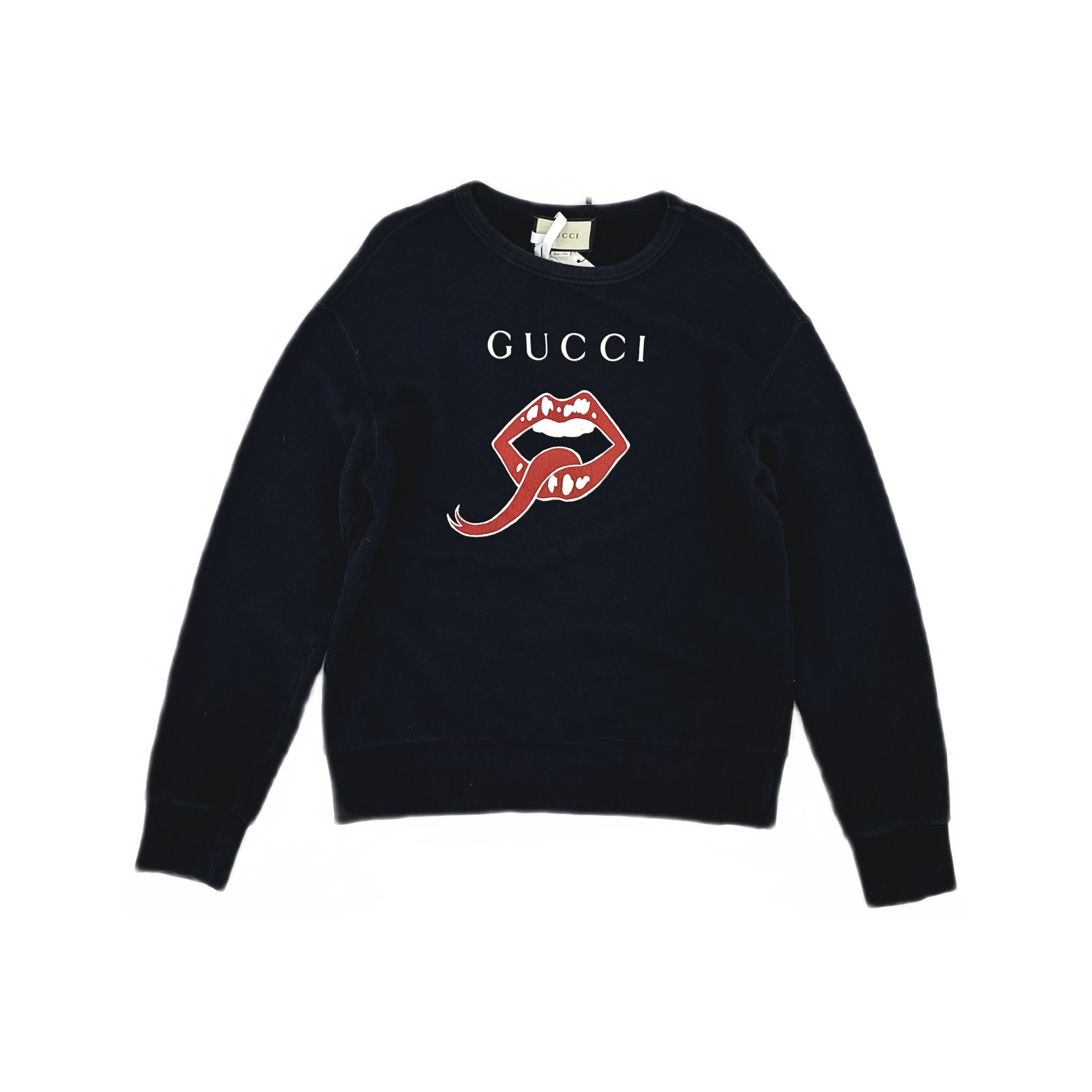 Gucci Gucci Mouth Lips Print Sweatshirt S Size US S / EU 44-46 / 1 - 2 Thumbnail