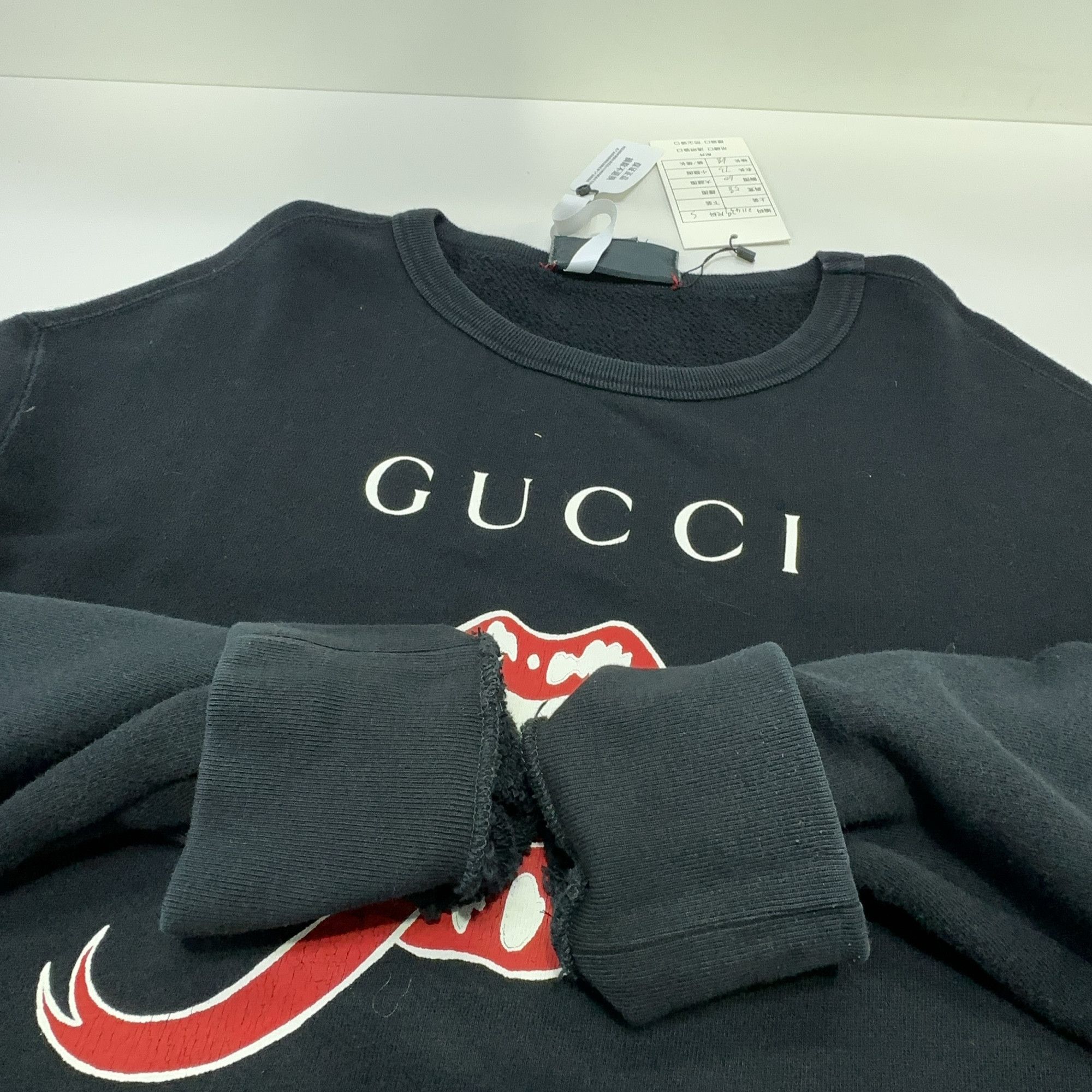 Gucci Gucci Mouth Lips Print Sweatshirt S Size US S / EU 44-46 / 1 - 12 Thumbnail