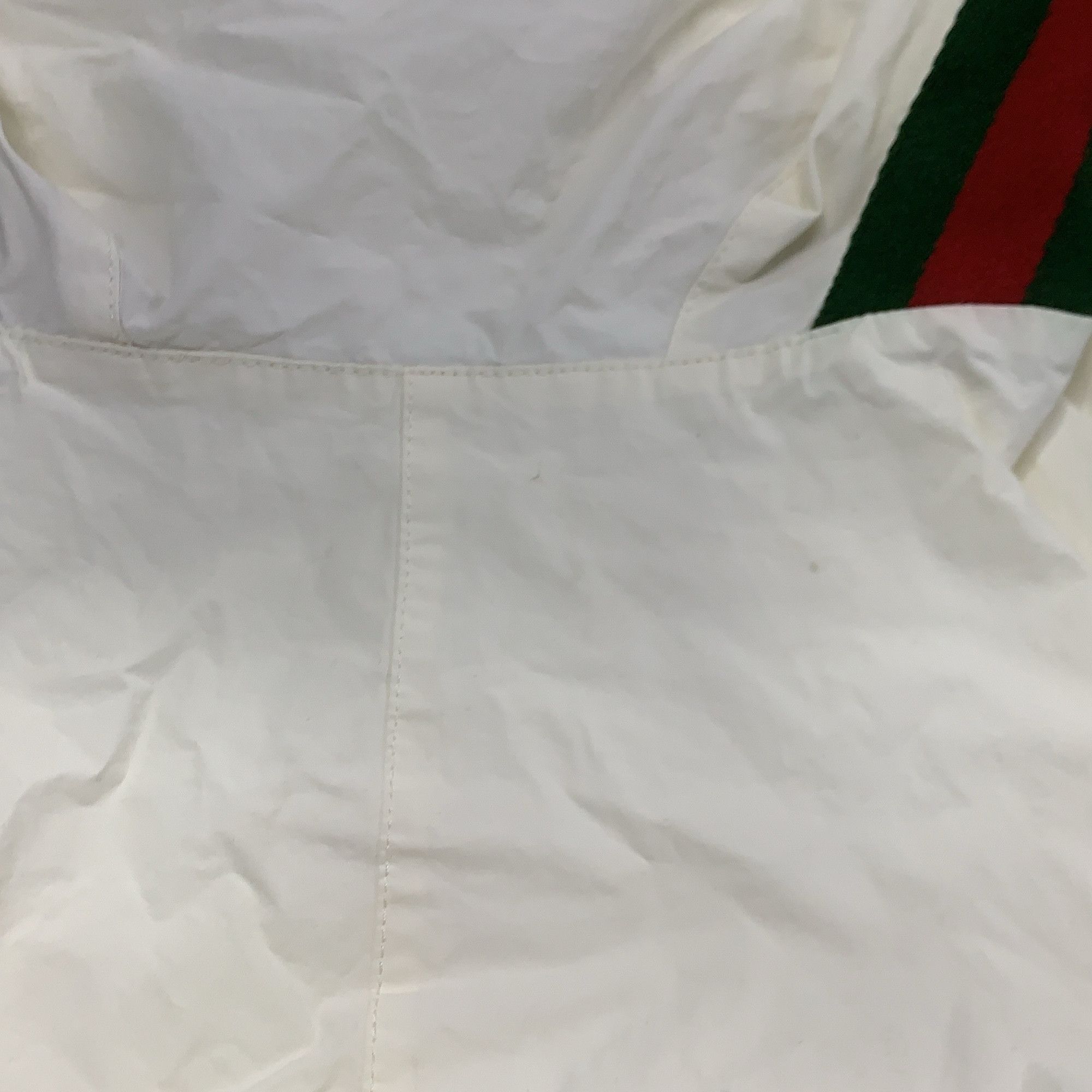 Gucci Gucci Web Stripe Logo Half-Zip Anorak Size 44 Size US S / EU 44-46 / 1 - 7 Thumbnail