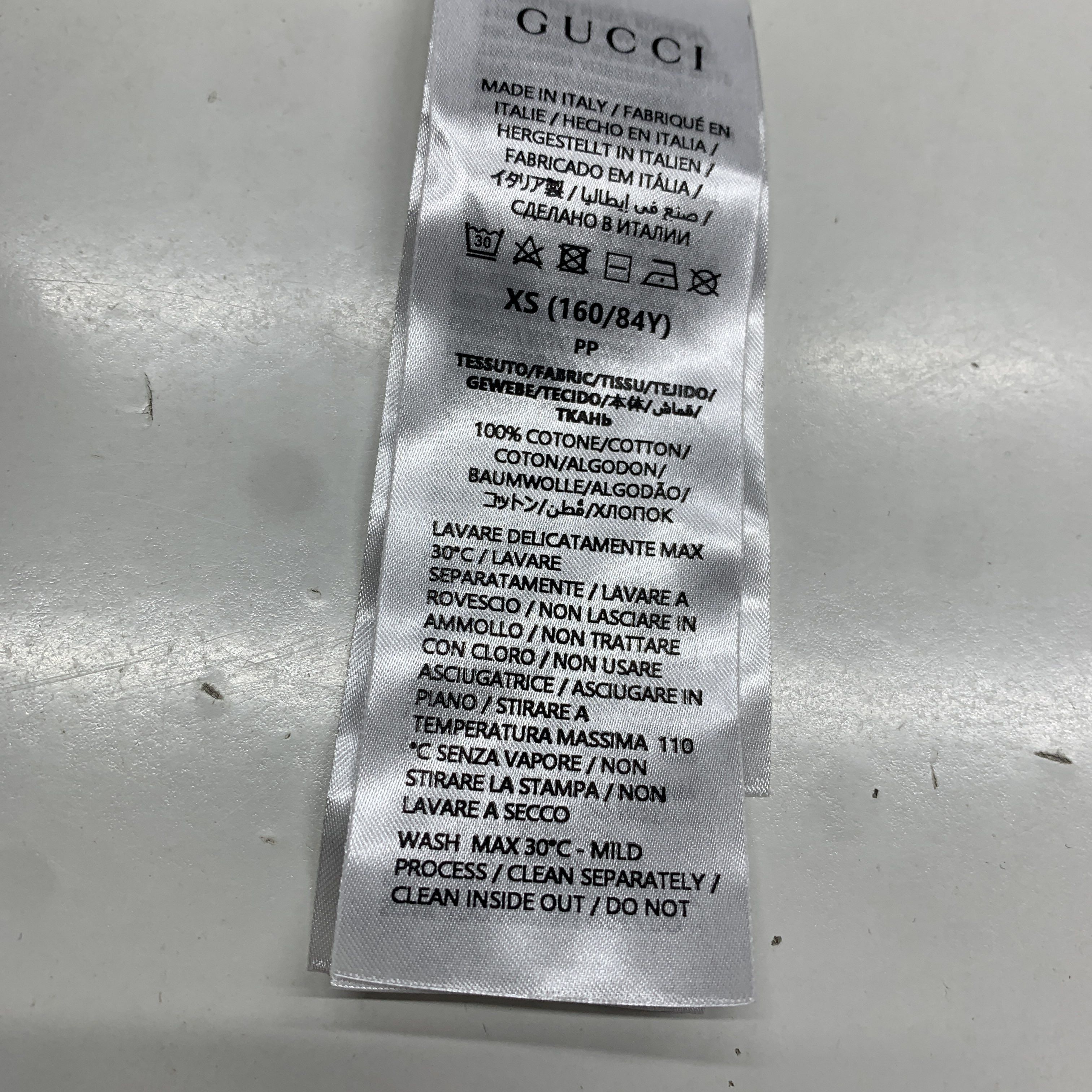 Gucci Gucci Butterfly Logo Print T-Shirt XS Size XS / US 0-2 / IT 36-38 - 4 Thumbnail