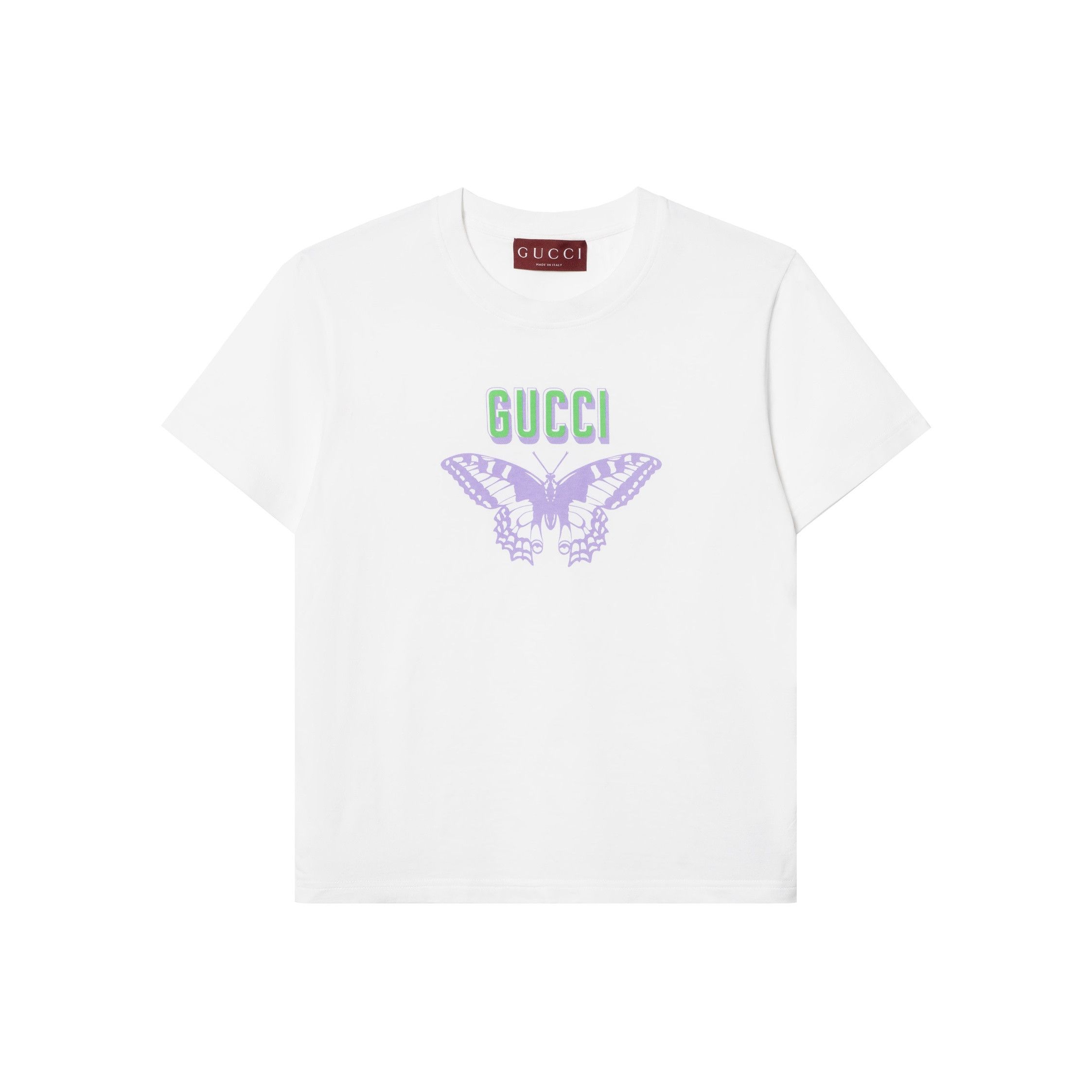 Gucci Gucci Butterfly Logo Print T-Shirt XS Size XS / US 0-2 / IT 36-38 - 2 Thumbnail