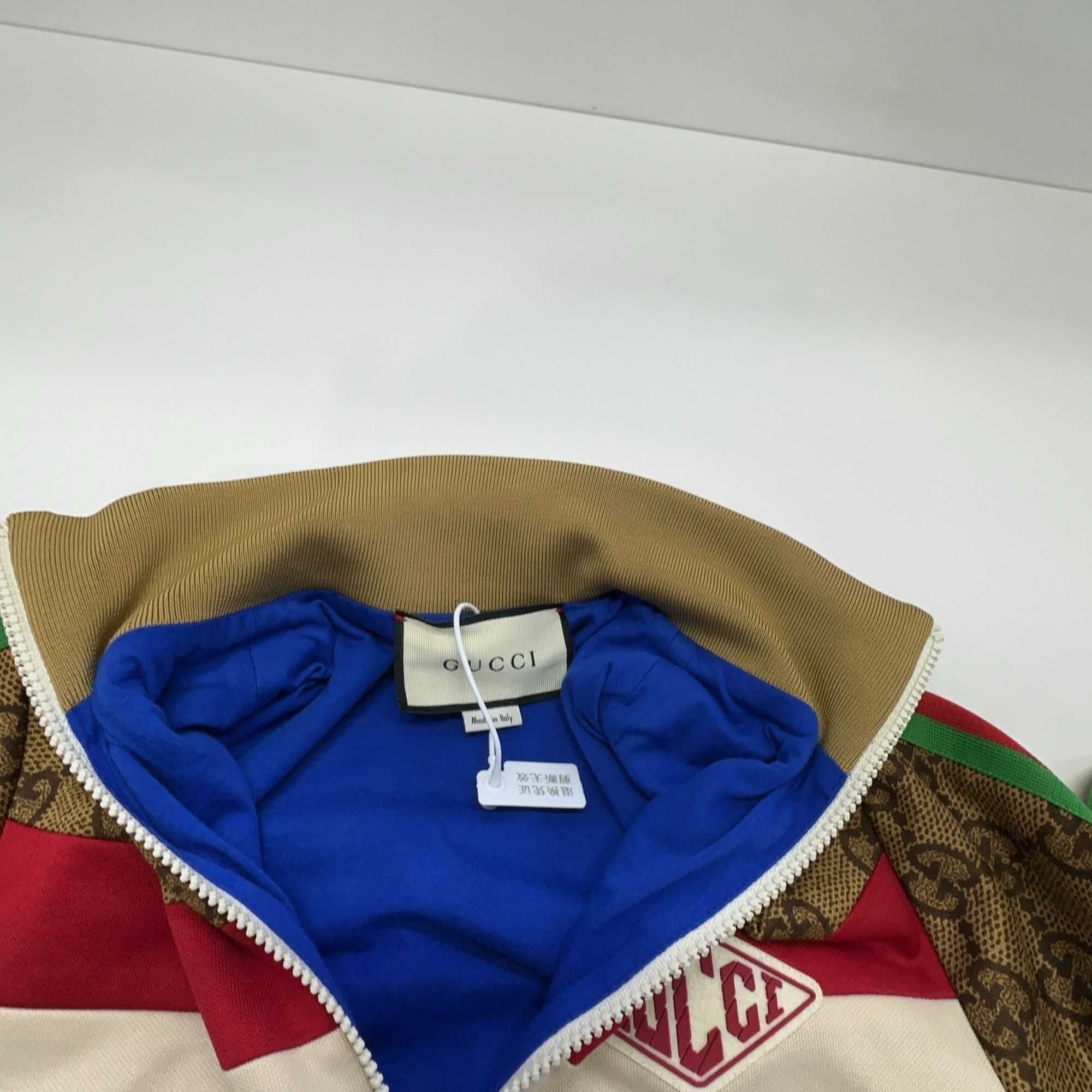 Gucci Gucci GG Monogram Colorblock Track Jacket XXS Size XXS / US 00 / IT 34 - 7 Thumbnail