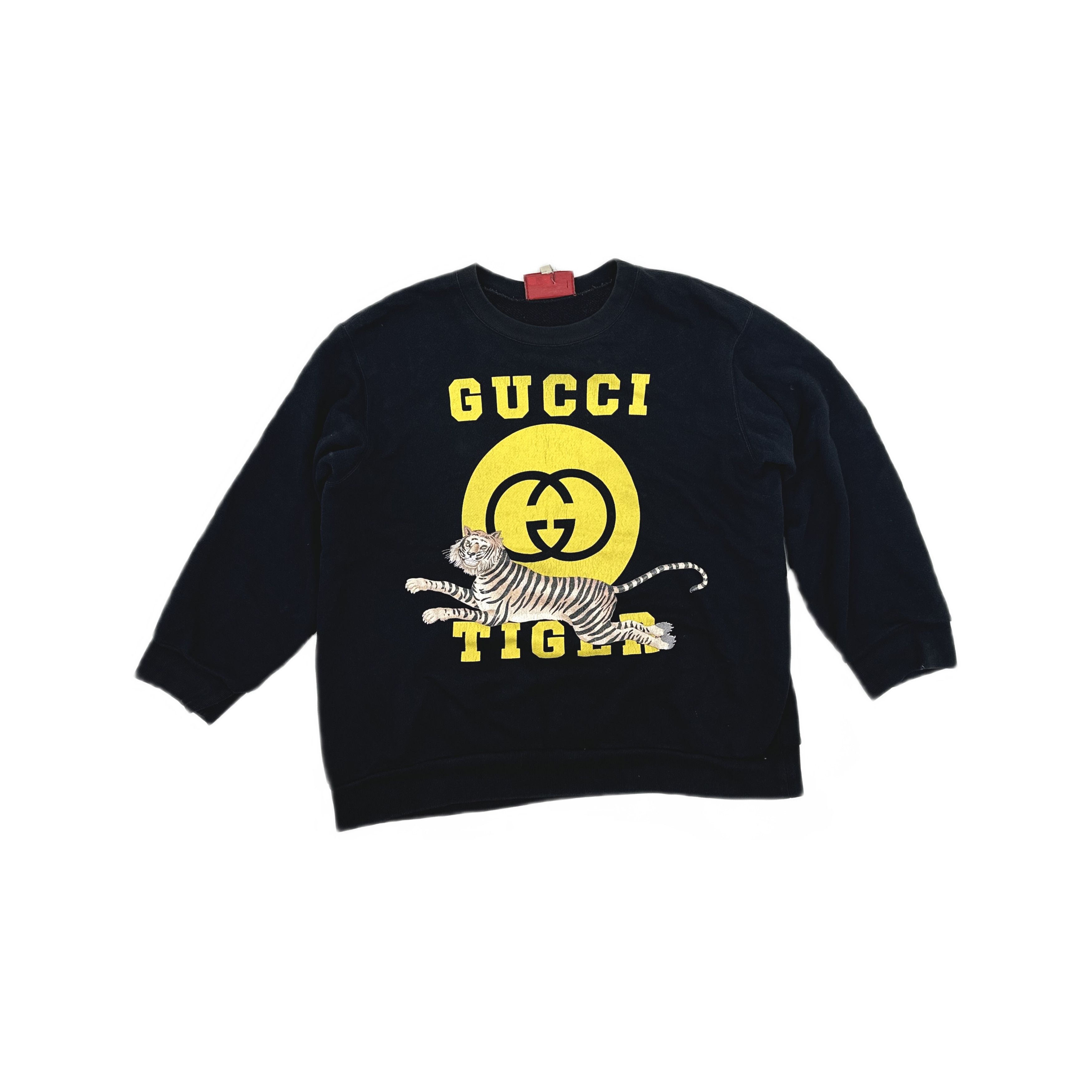 Gucci Gucci Tiger Logo Print Sweatshirt US L Size US L / EU 52-54 / 3 - 2 Thumbnail