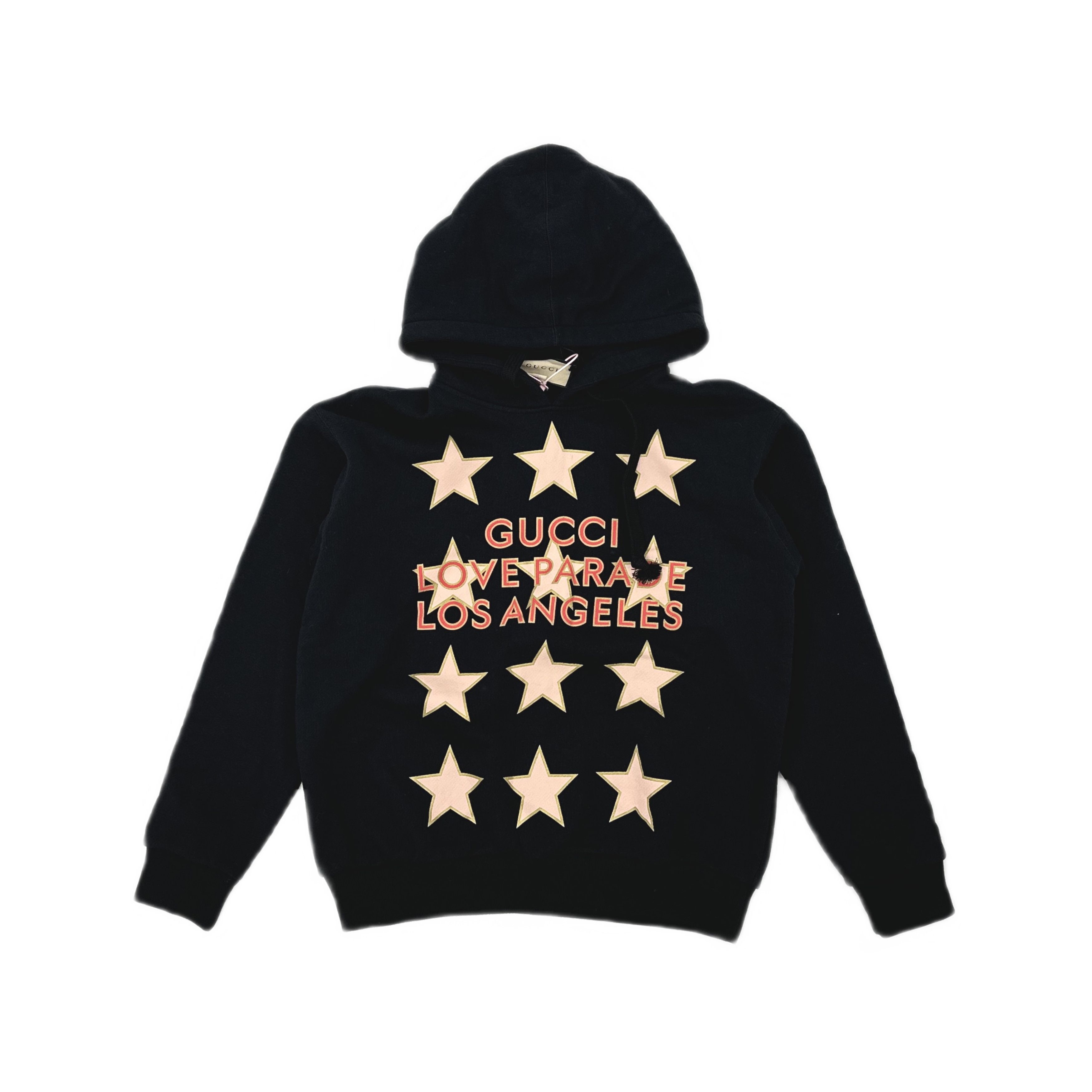 Gucci Gucci Love Parade Star Print Hoodie XXS Size XXS / US 00 / IT 34 - 2 Thumbnail