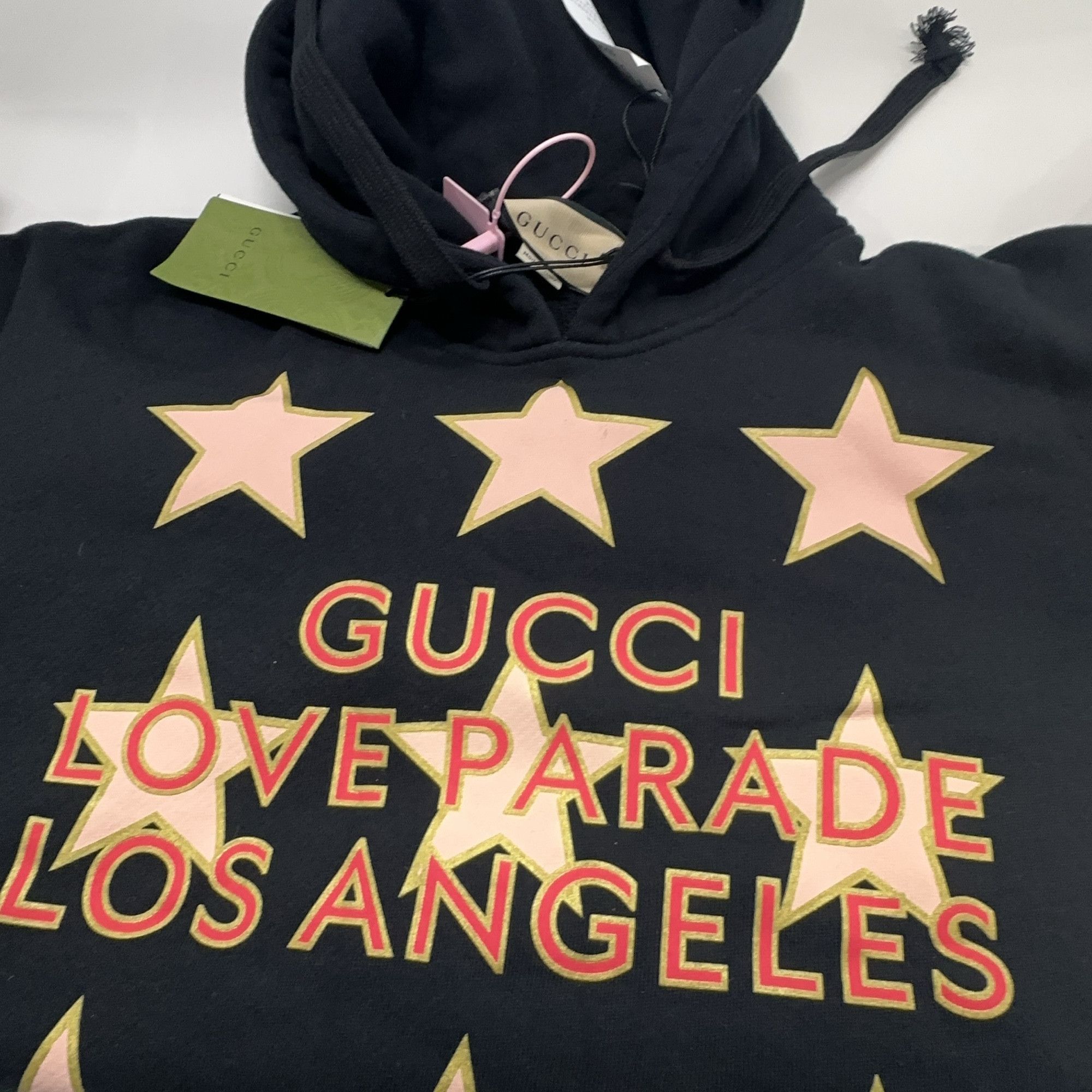 Gucci Gucci Love Parade Star Print Hoodie XXS Size XXS / US 00 / IT 34 - 8 Thumbnail
