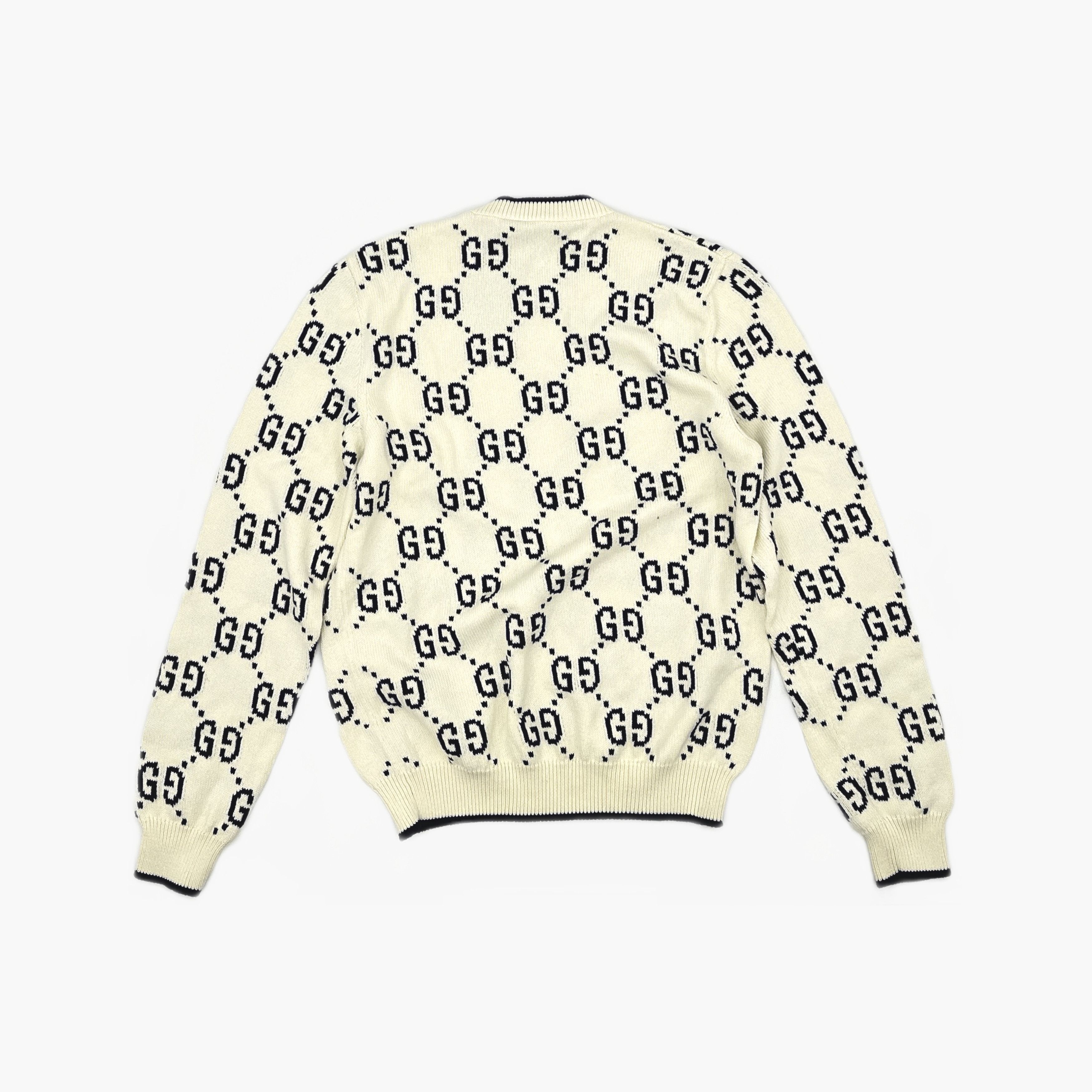 Gucci Gucci GG Logo Print Sweater Size M Size US M / EU 48-50 / 2 - 3 Thumbnail
