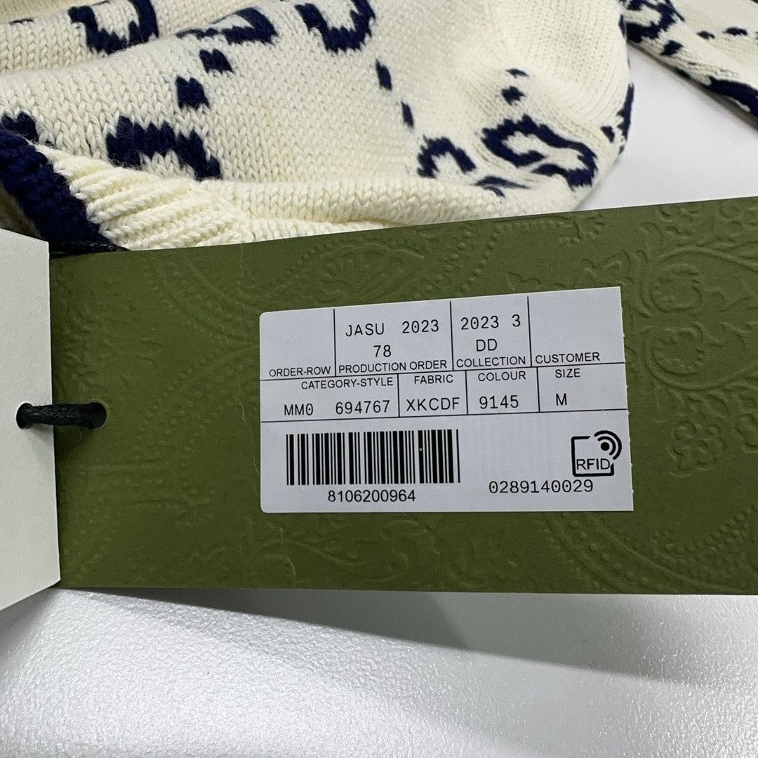 Gucci Gucci GG Logo Print Sweater Size M Size US M / EU 48-50 / 2 - 7 Thumbnail