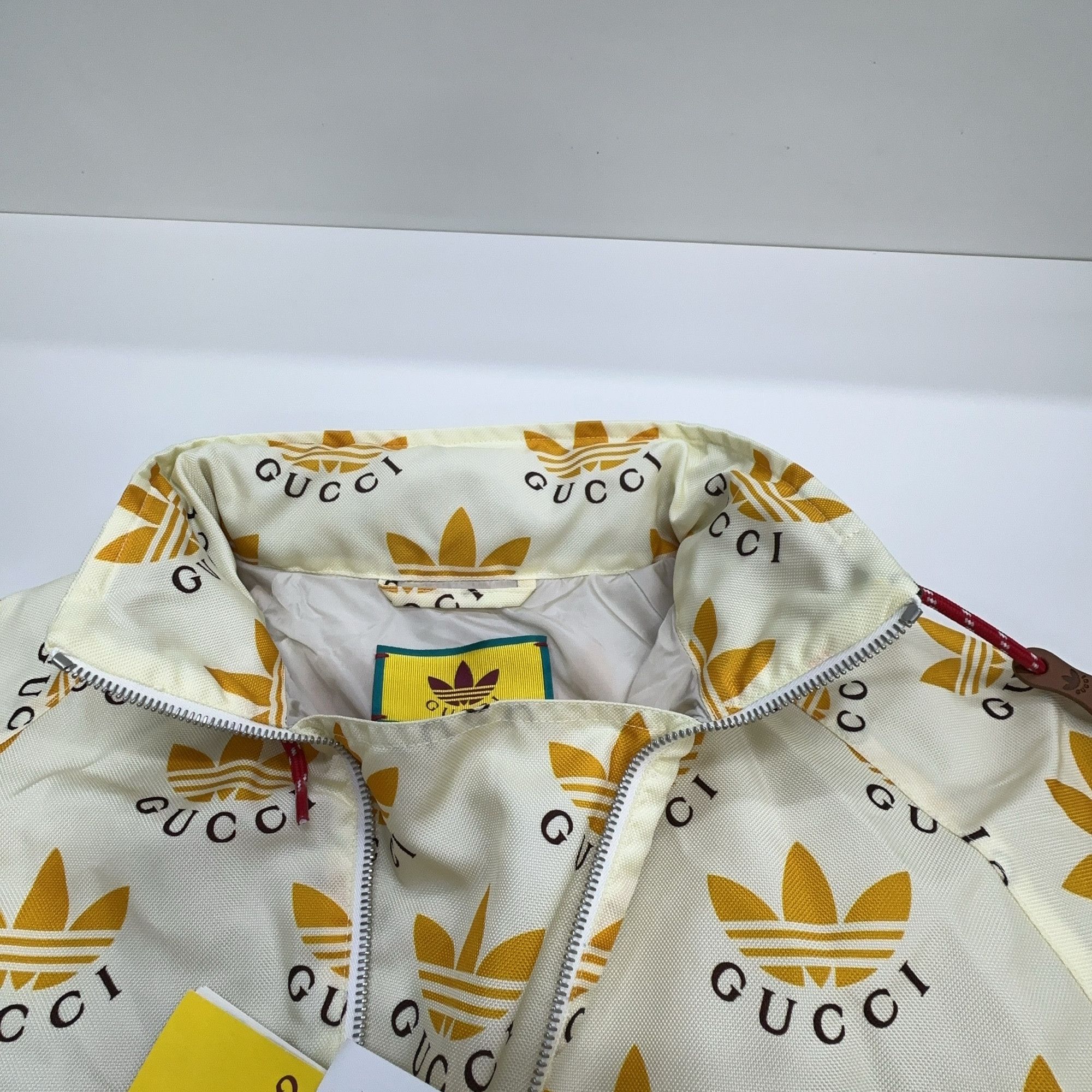 Gucci Gucci x Adidas Trefoil Monogram Light Jacket 46 Size US S / EU 44-46 / 1 - 8 Thumbnail