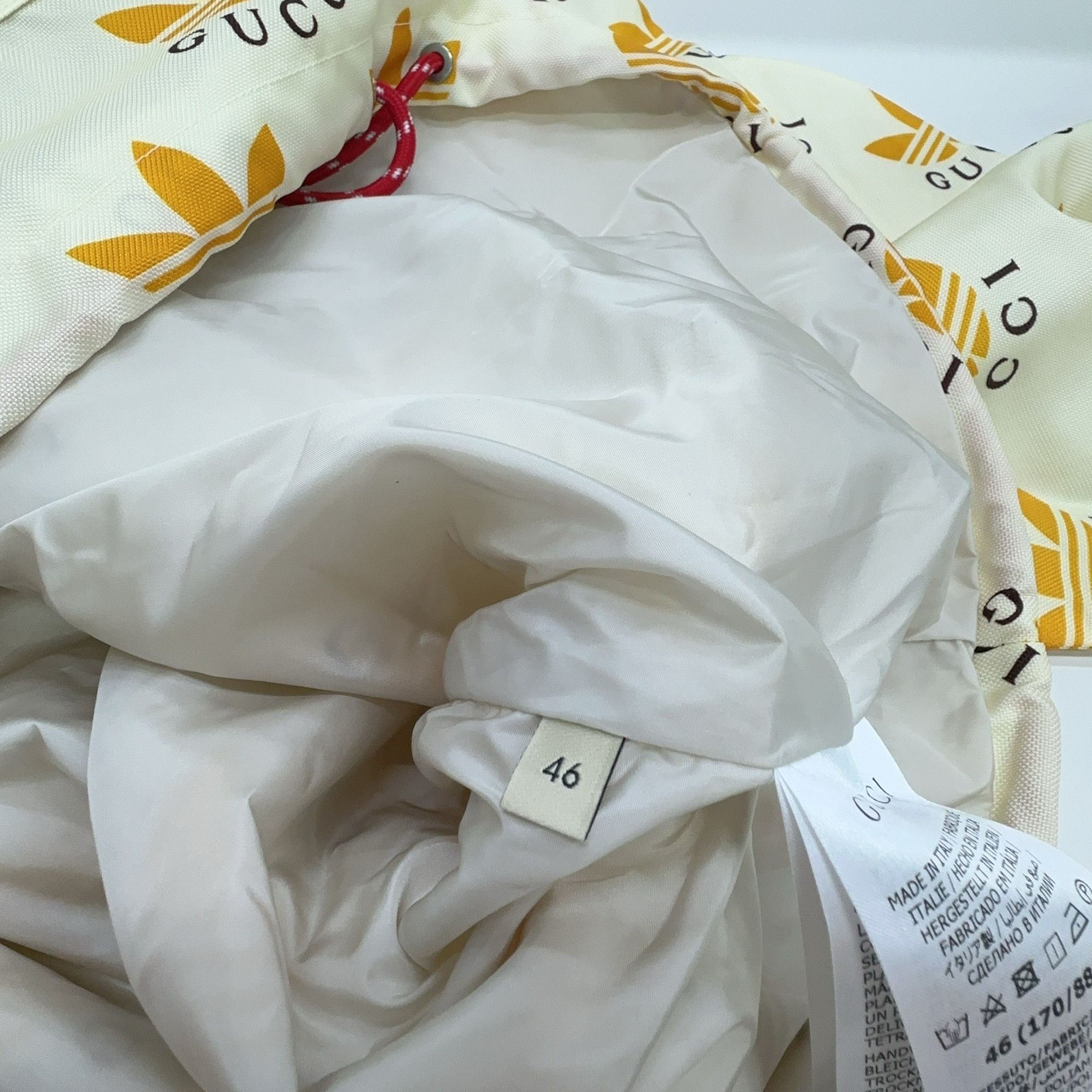 Gucci Gucci x Adidas Trefoil Monogram Light Jacket 46 Size US S / EU 44-46 / 1 - 5 Thumbnail