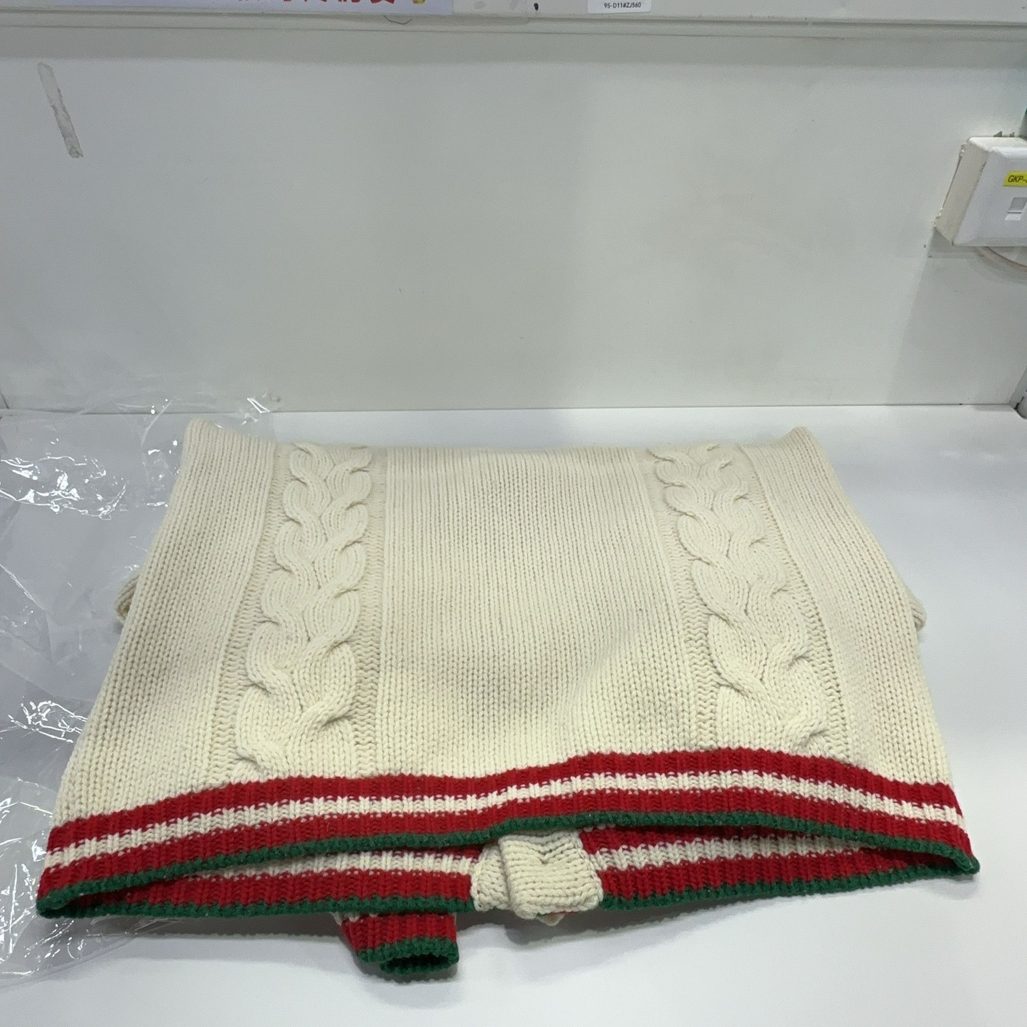 Gucci Gucci Cable Knit Web Stripe Cardigan L Size US L / EU 52-54 / 3 - 16 Thumbnail