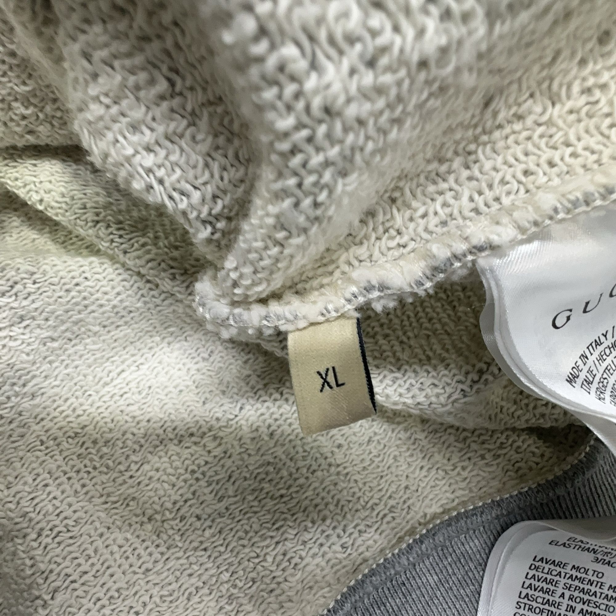 Gucci Gucci Interlocking G Logo Sweatshirt Gray XL Size US XL / EU 56 / 4 - 5 Thumbnail