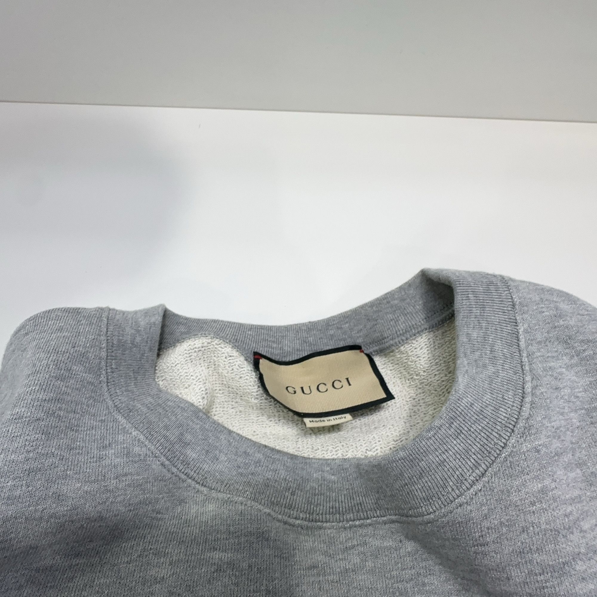 Gucci Gucci Interlocking G Logo Sweatshirt Gray XL Size US XL / EU 56 / 4 - 9 Thumbnail