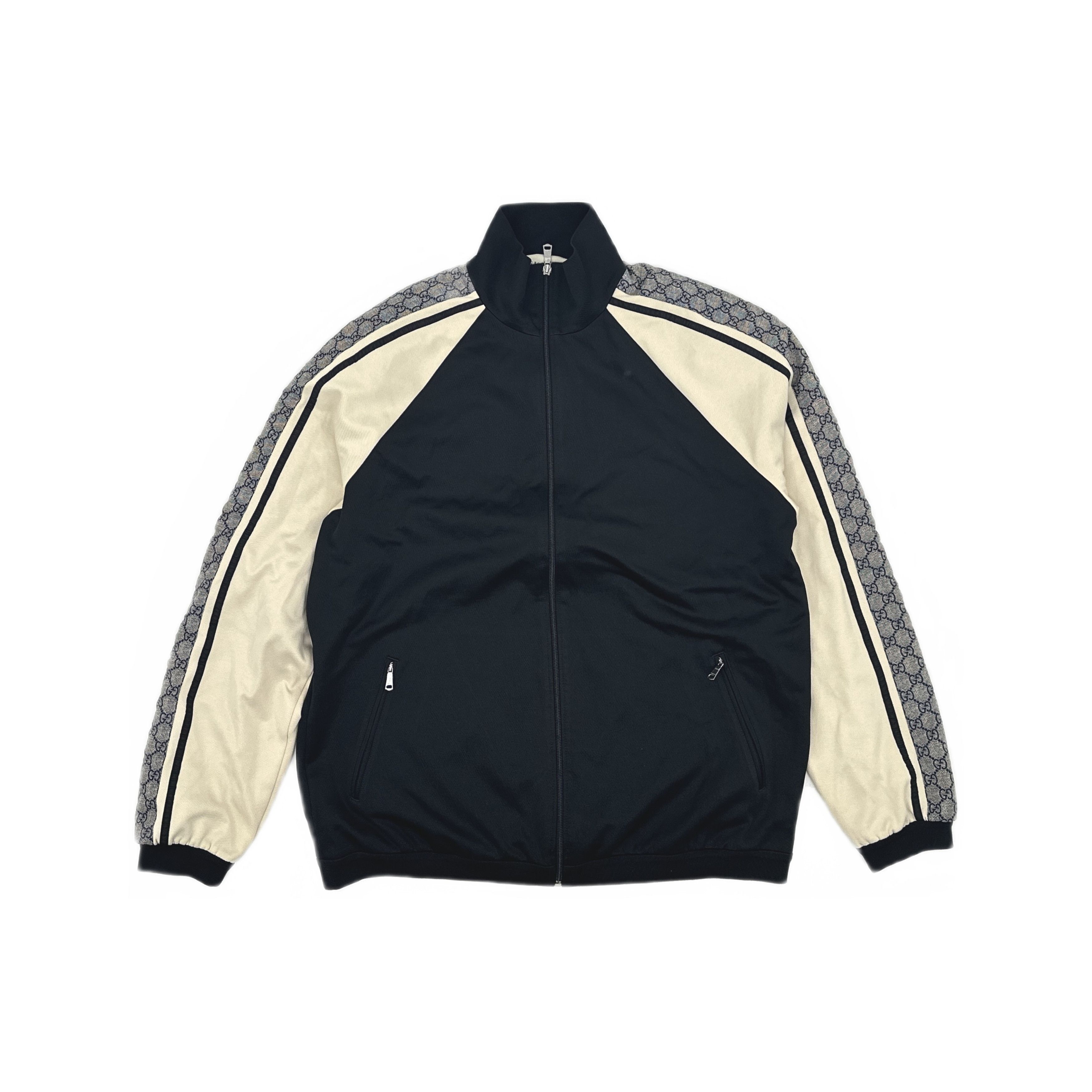 Gucci Gucci GG Monogram Stripe Track Jacket L Size US L / EU 52-54 / 3 - 2 Thumbnail