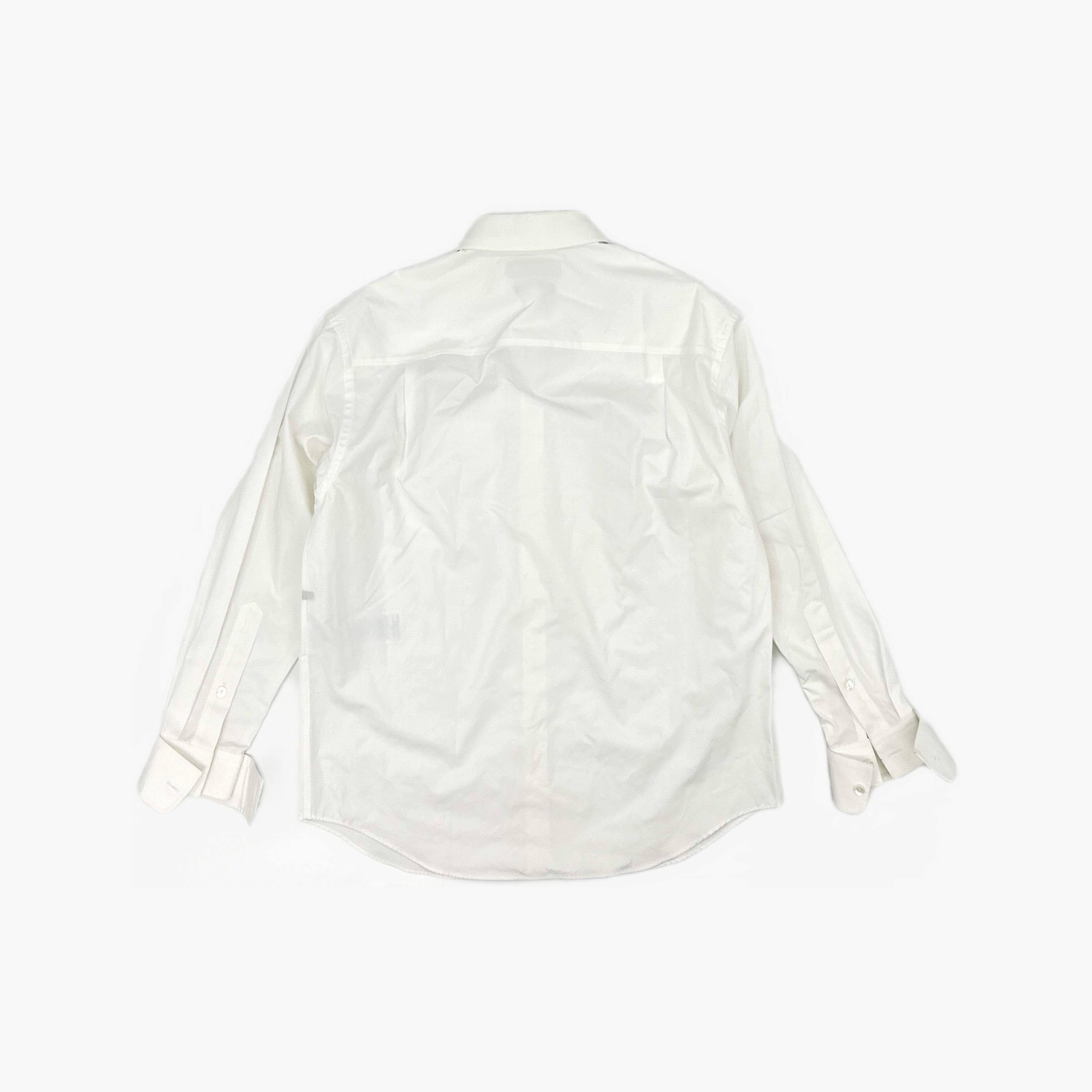 Gucci Gucci Lido Solid Point Collar Shirt Size 44 Size US S / EU 44-46 / 1 - 3 Thumbnail