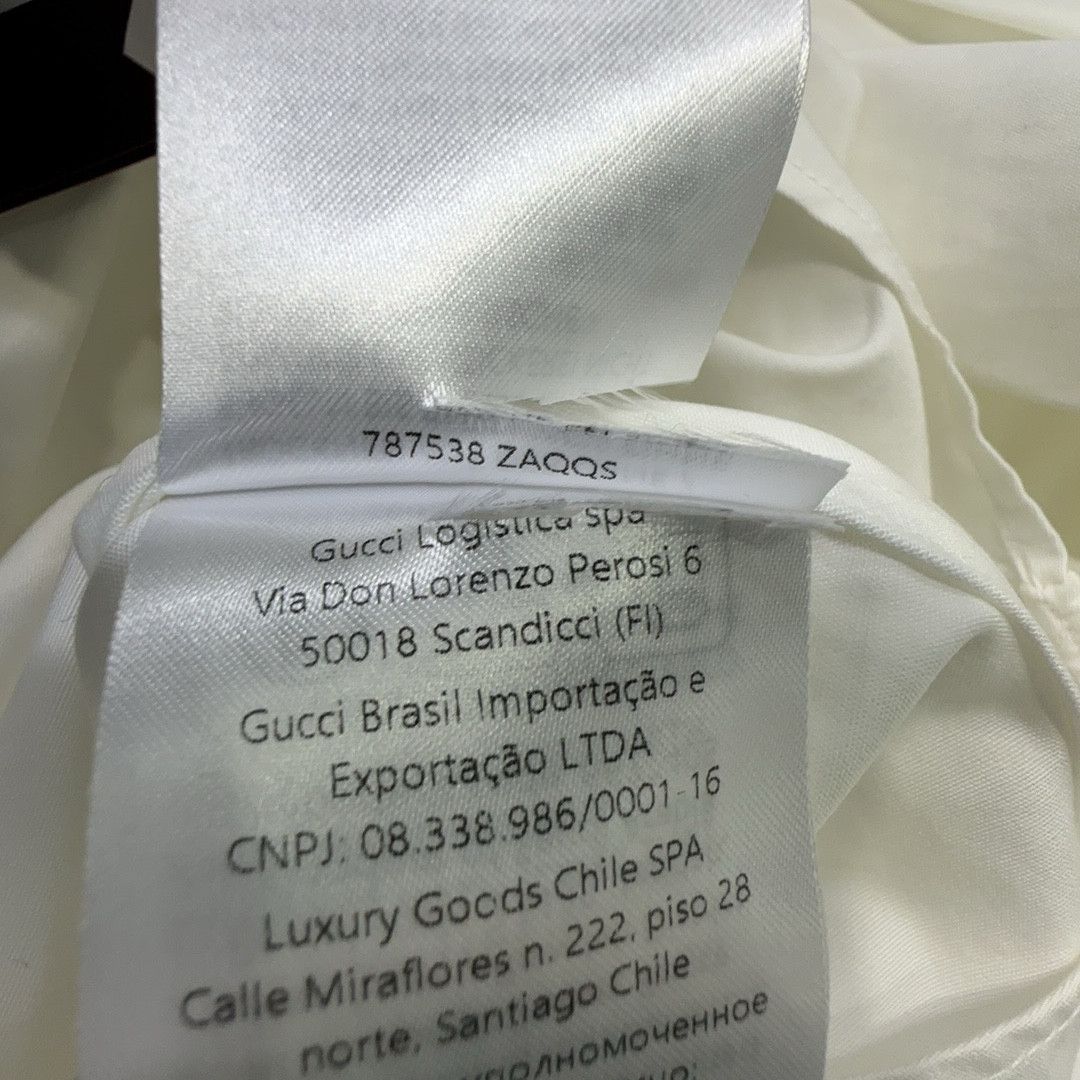 Gucci Gucci Lido Solid Point Collar Shirt Size 44 Size US S / EU 44-46 / 1 - 4 Thumbnail