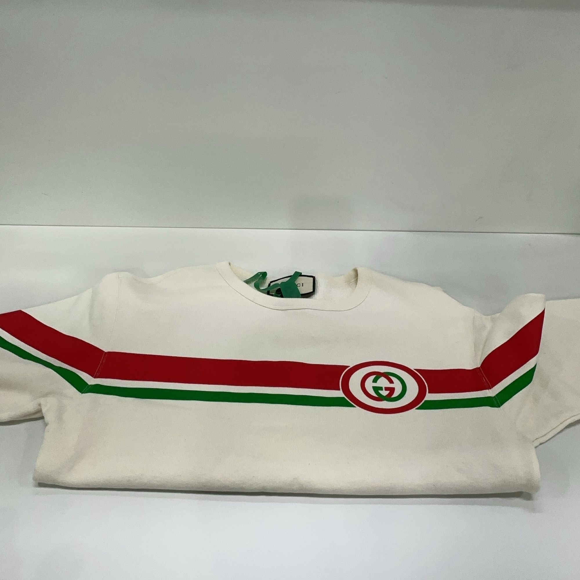 Gucci Gucci Stripe Interlocking G Sweatshirt XXS Size US XXS / EU 40 - 10 Thumbnail