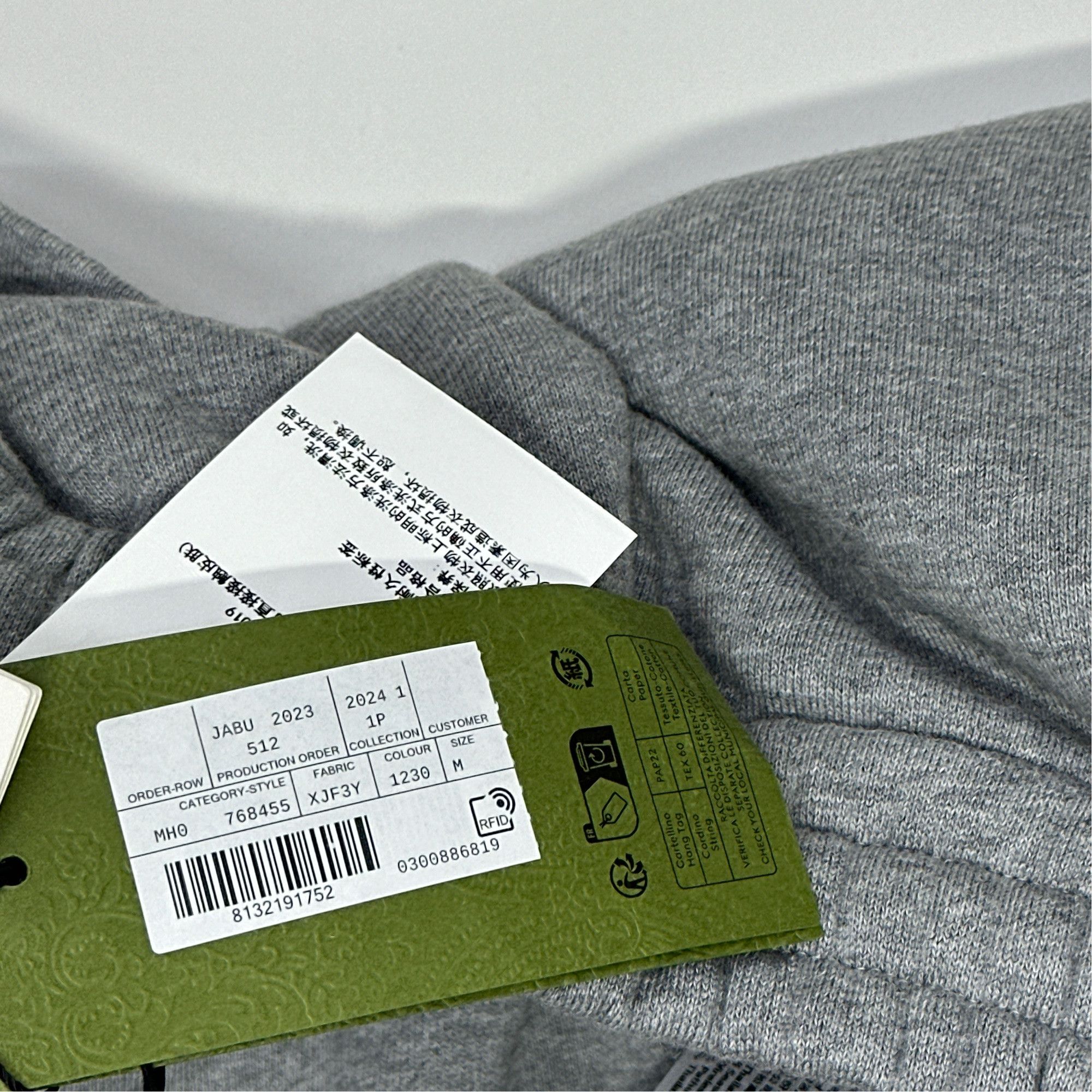 Gucci Gucci Logo Print Sweatpants Gray M Size US 32 / EU 48 - 4 Thumbnail