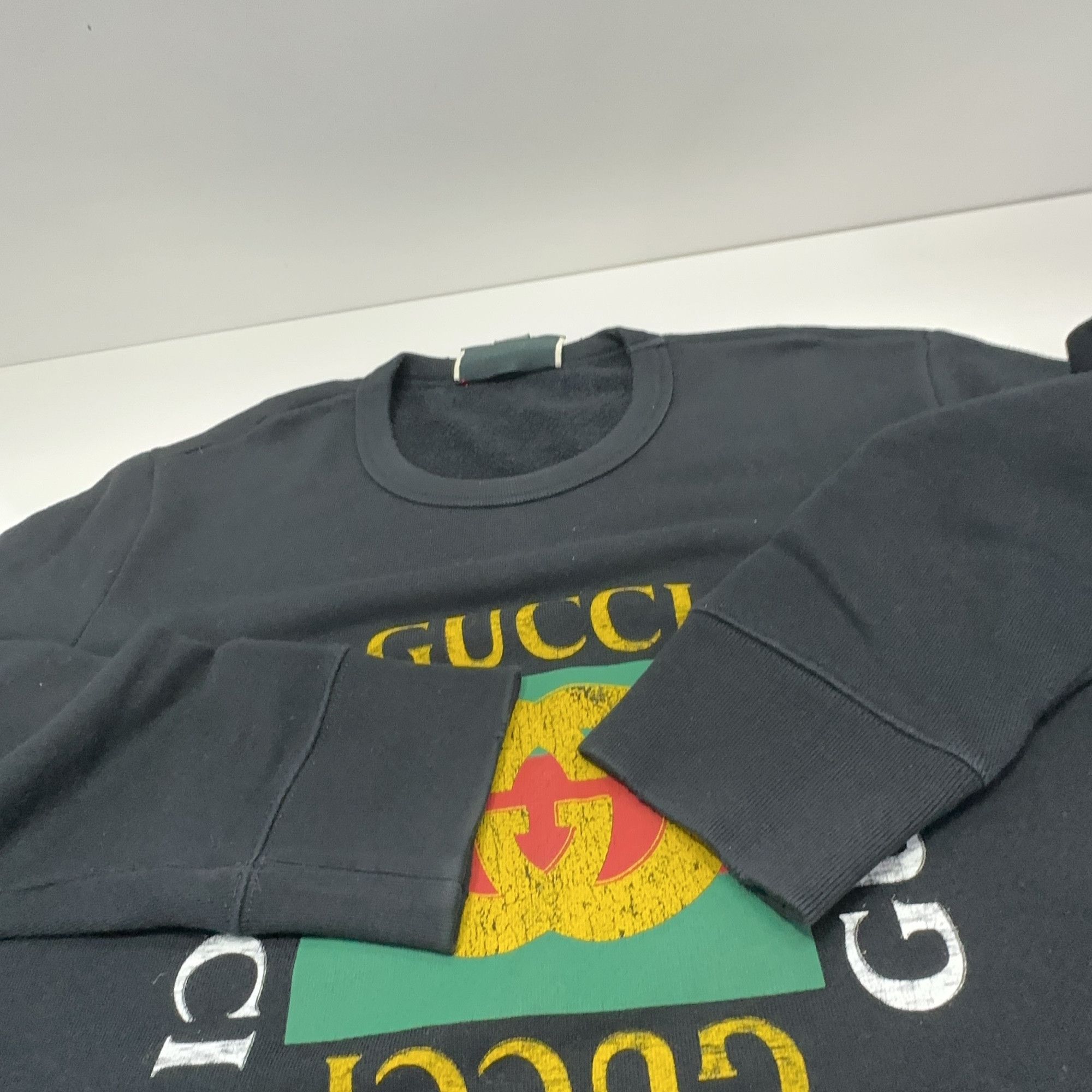 Gucci Gucci Logo Print Crewneck Sweatshirt Size M Size US M / EU 48-50 / 2 - 12 Thumbnail