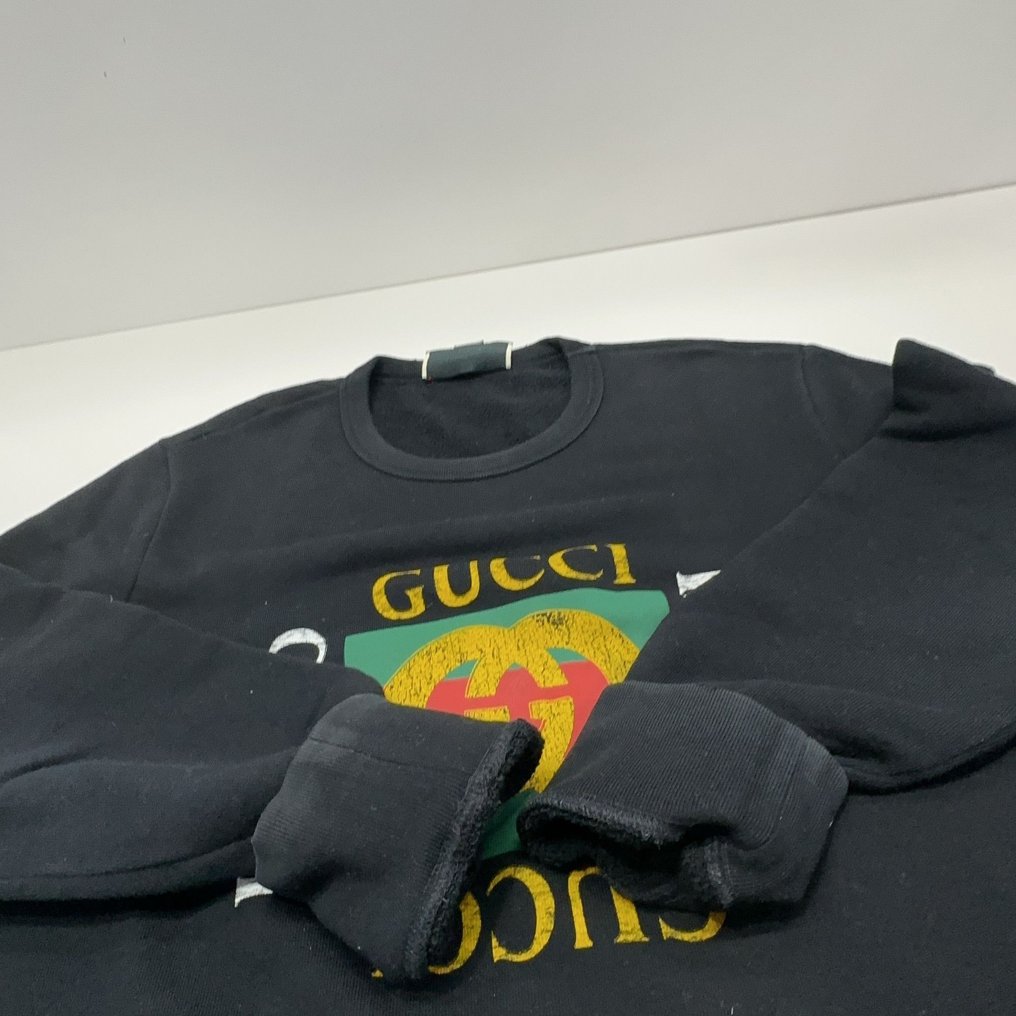 Gucci Gucci Logo Print Crewneck Sweatshirt Size M Size US M / EU 48-50 / 2 - 13 Thumbnail
