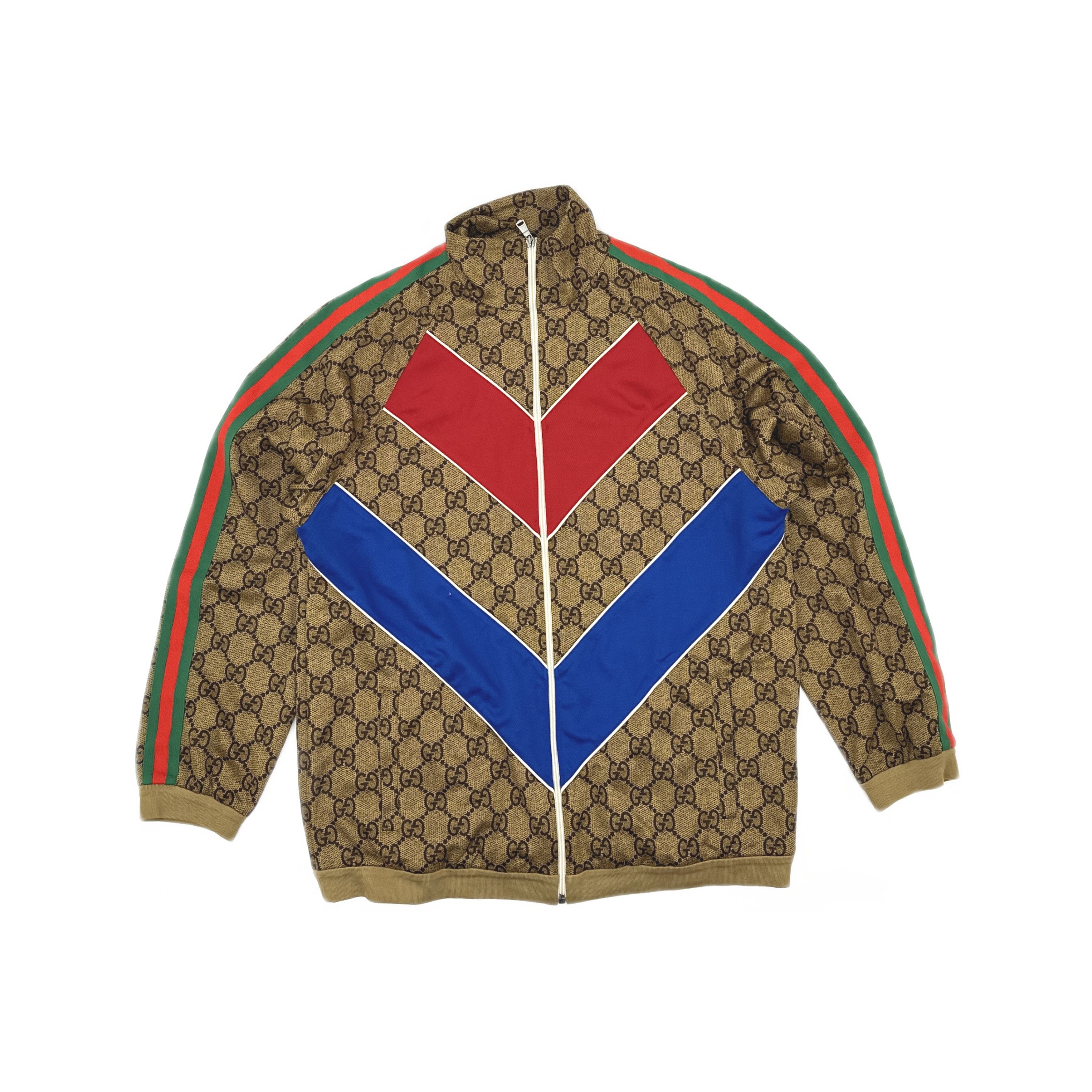 Gucci Gucci GG Chevron Jersey Jacket US L Size US L / EU 52-54 / 3 - 2 Thumbnail