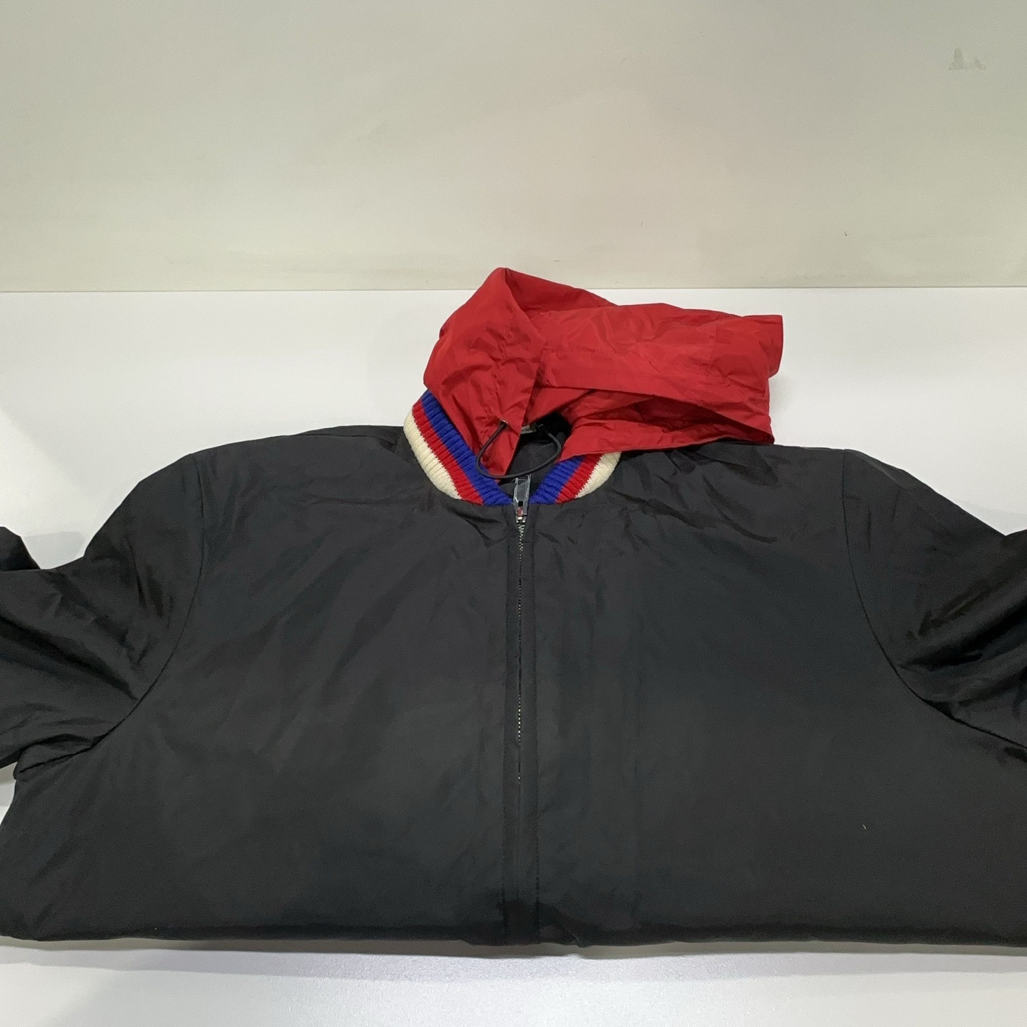 Gucci Gucci Logo Print Hooded Nylon Jacket Size 46 Size US S / EU 44-46 / 1 - 8 Thumbnail