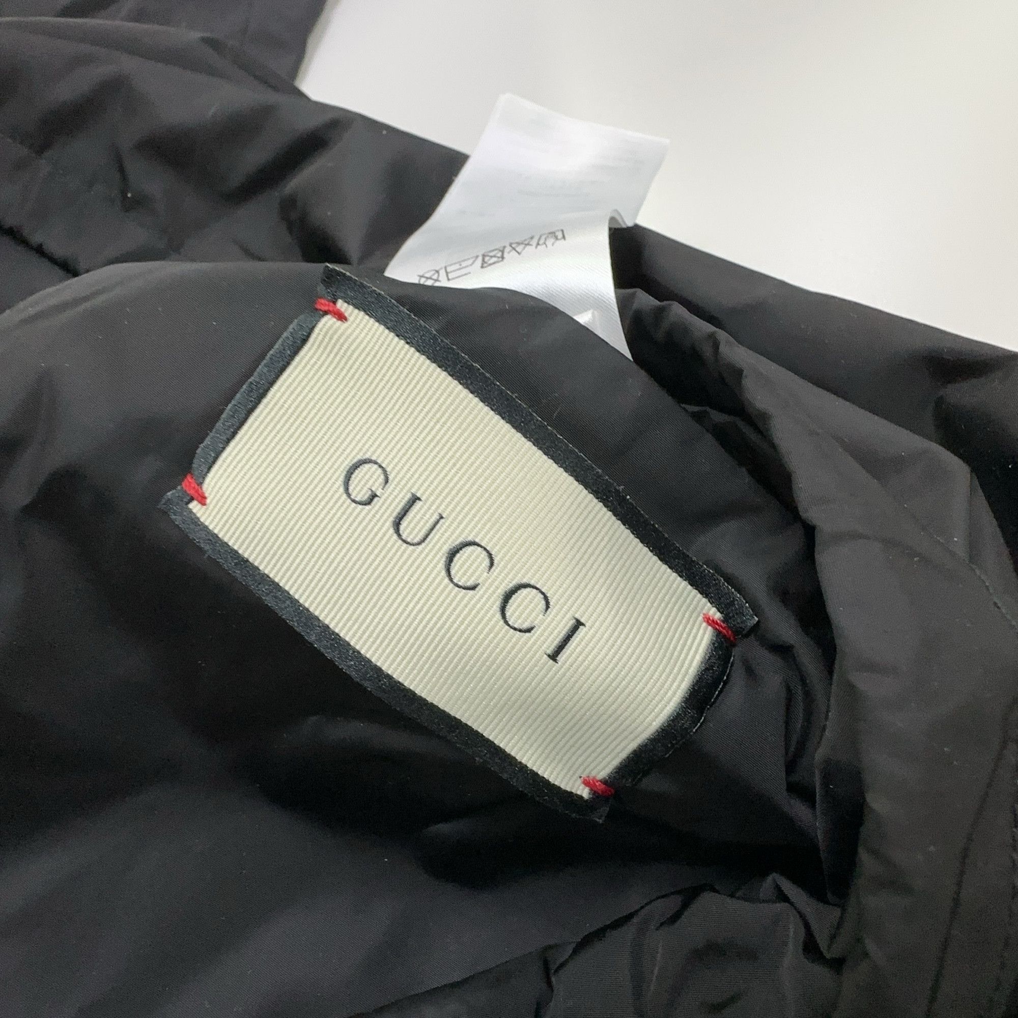 Gucci Gucci Logo Print Hooded Nylon Jacket Size 46 Size US S / EU 44-46 / 1 - 6 Thumbnail