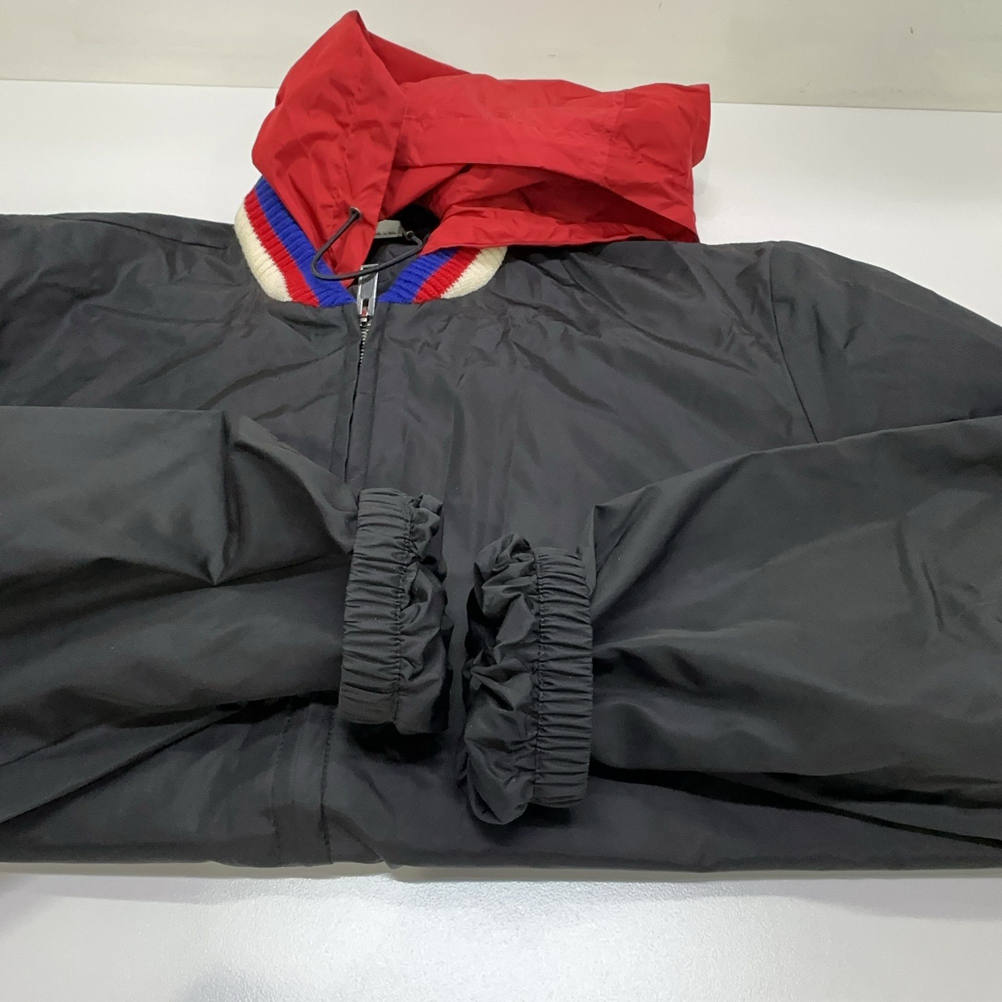 Gucci Gucci Logo Print Hooded Nylon Jacket Size 46 Size US S / EU 44-46 / 1 - 10 Thumbnail