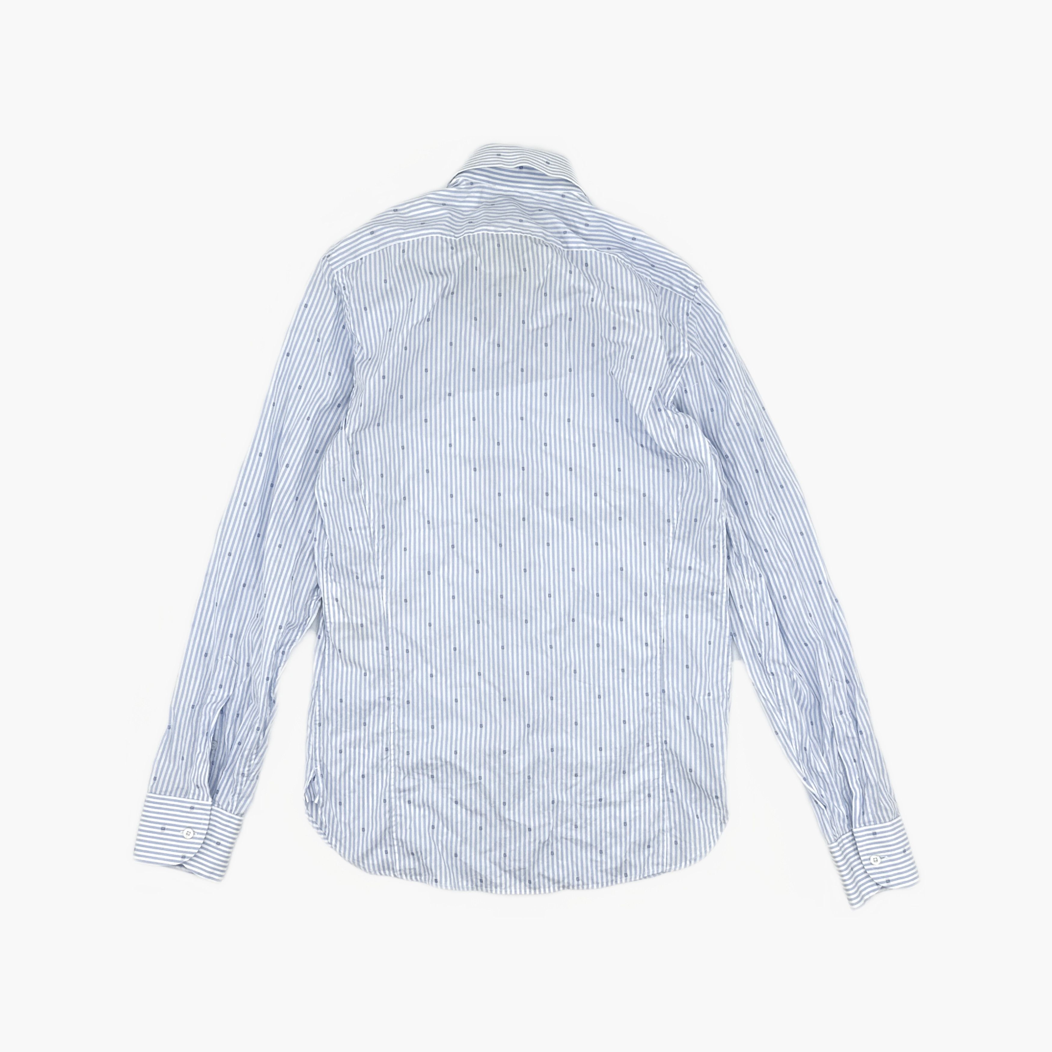 Gucci Gucci Striped Square G Fil-Coupe Shirt US S Size US S / EU 44-46 / 1 - 3 Thumbnail