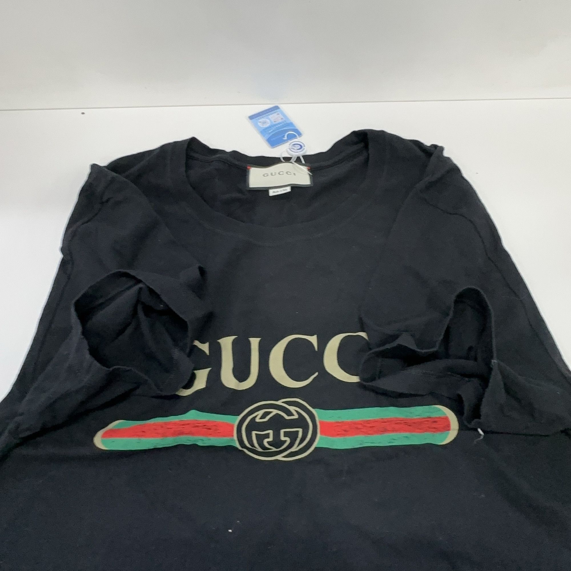 Gucci Gucci Logo Belt Print T-Shirt XXL Size US XXL / EU 58 / 5 - 11 Thumbnail